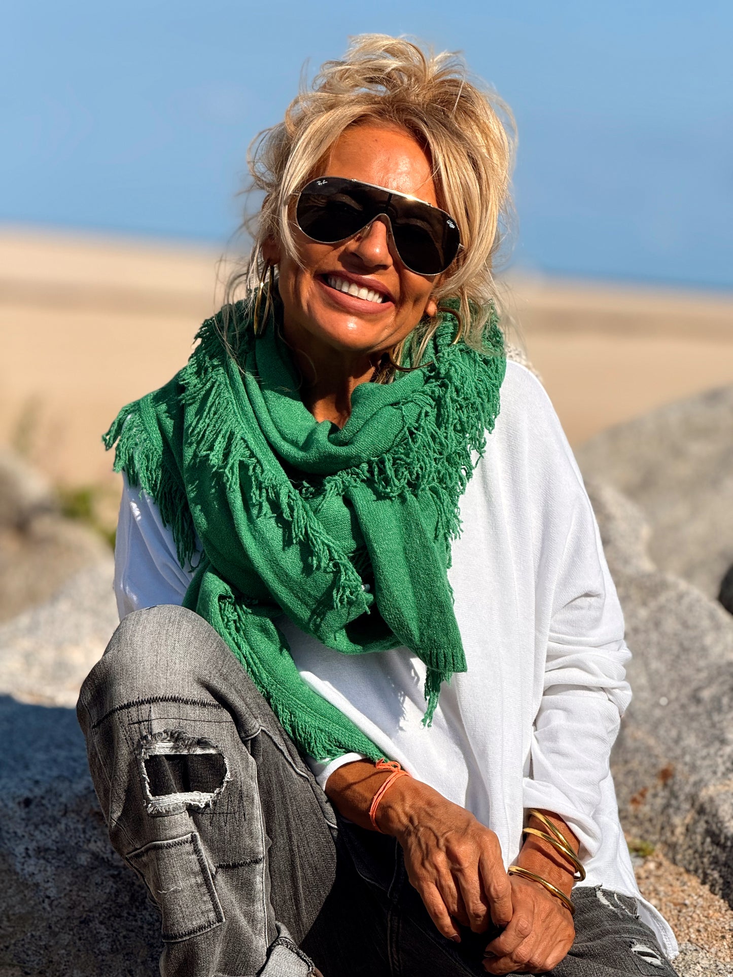 BUFANDA FLECOS CELINE MULTICOLOR