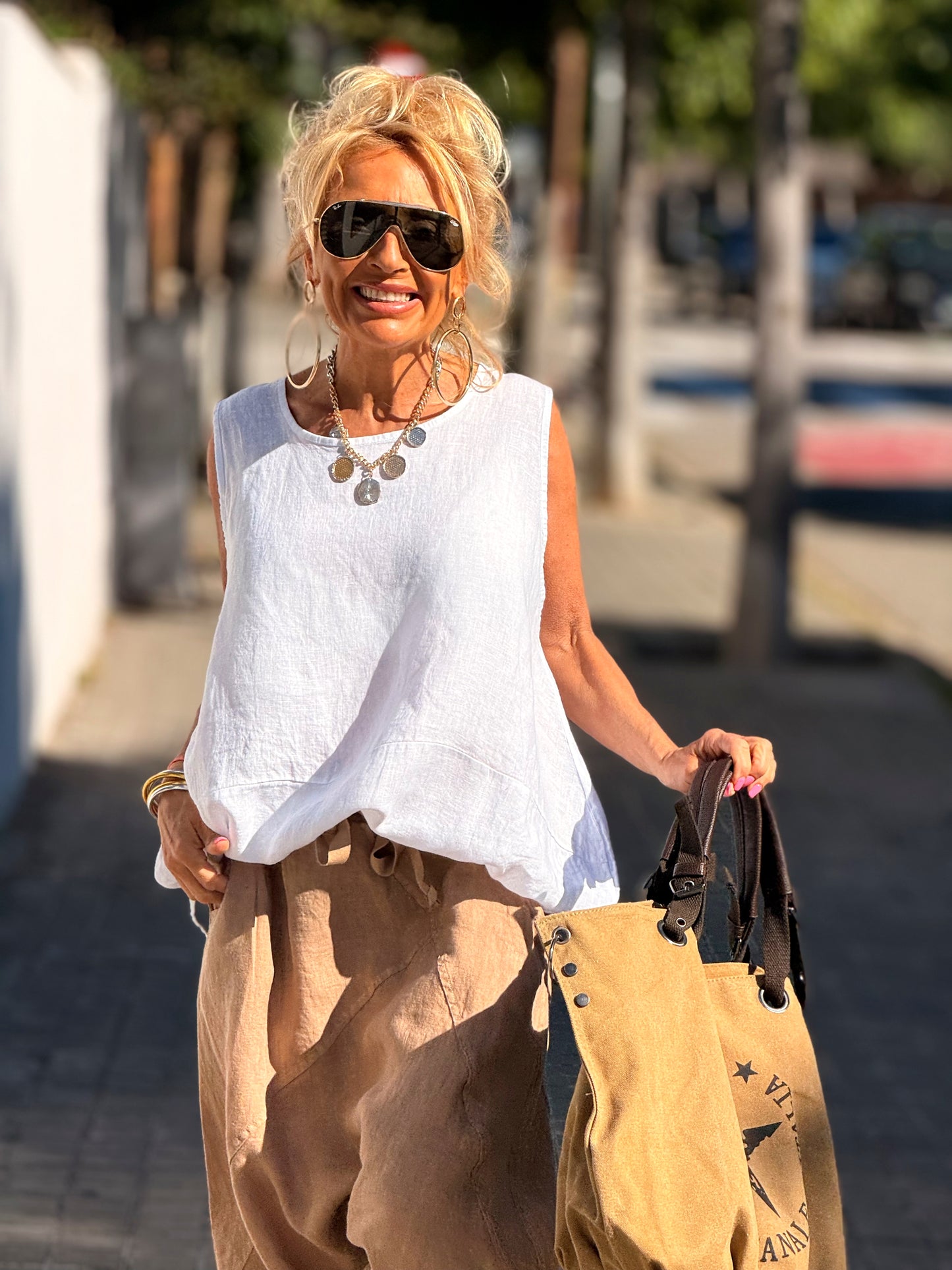 BLUSA LINO ARTHUR MULTICOLOR