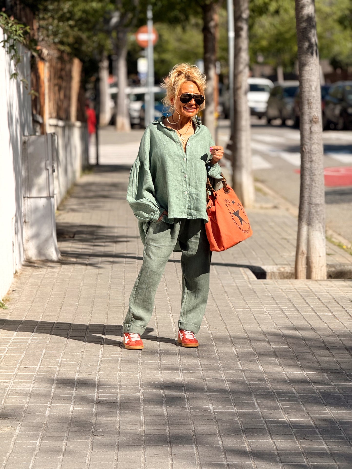 PANTALON LINO MANU