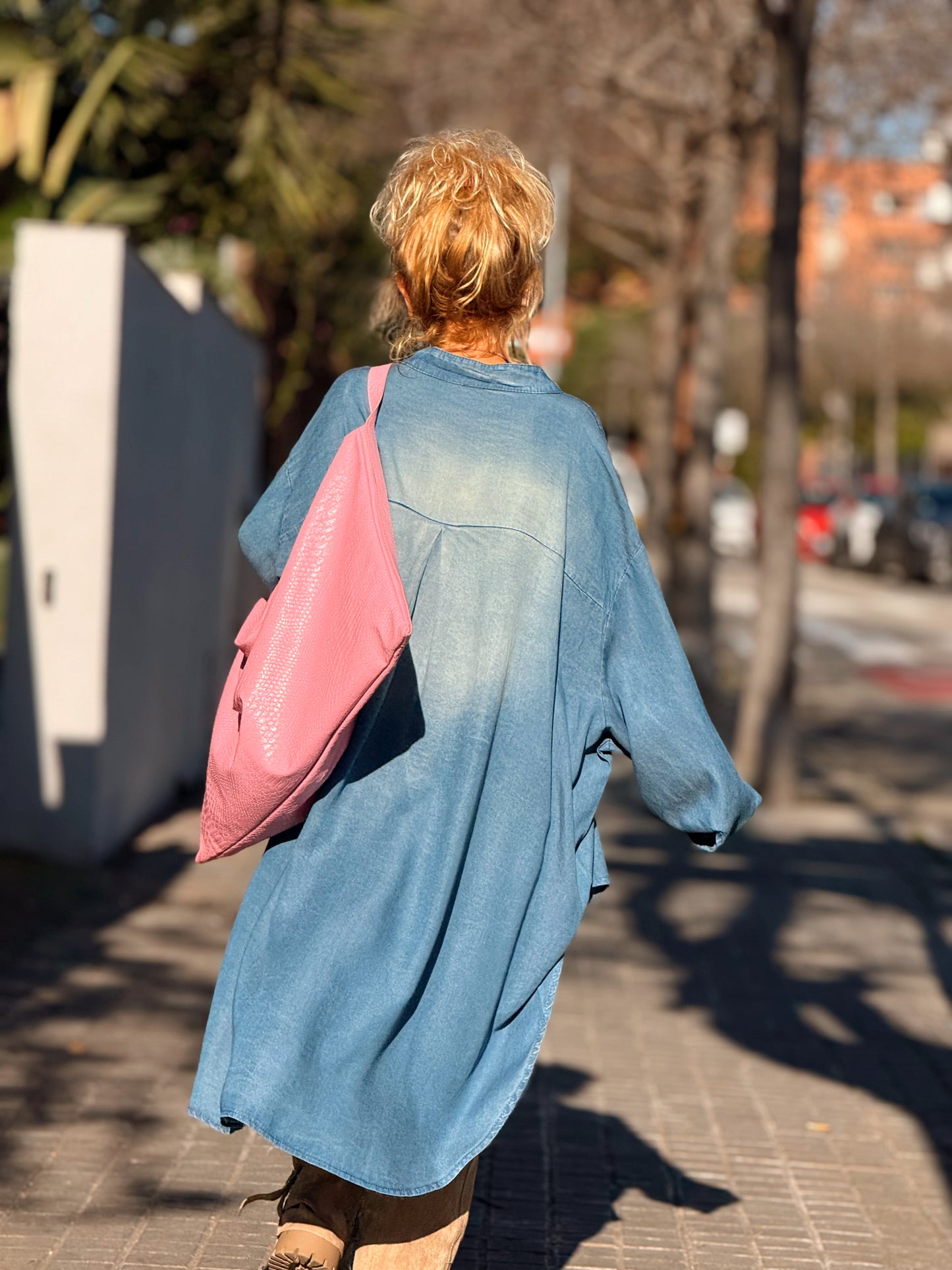 CAMISA-VESTIDO OVERSIZE VAQUEROS MAGDA MULTICOLOR