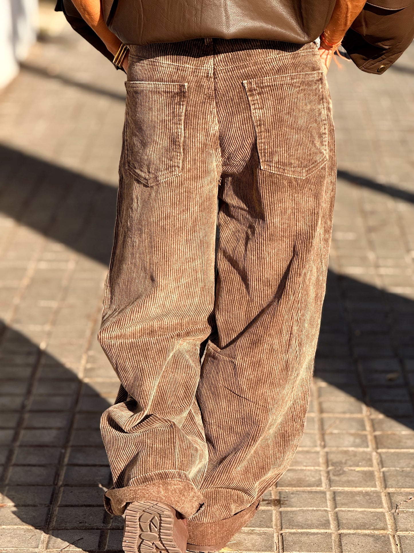 PANTALON DE PANA JOYCE MULTICOLOR