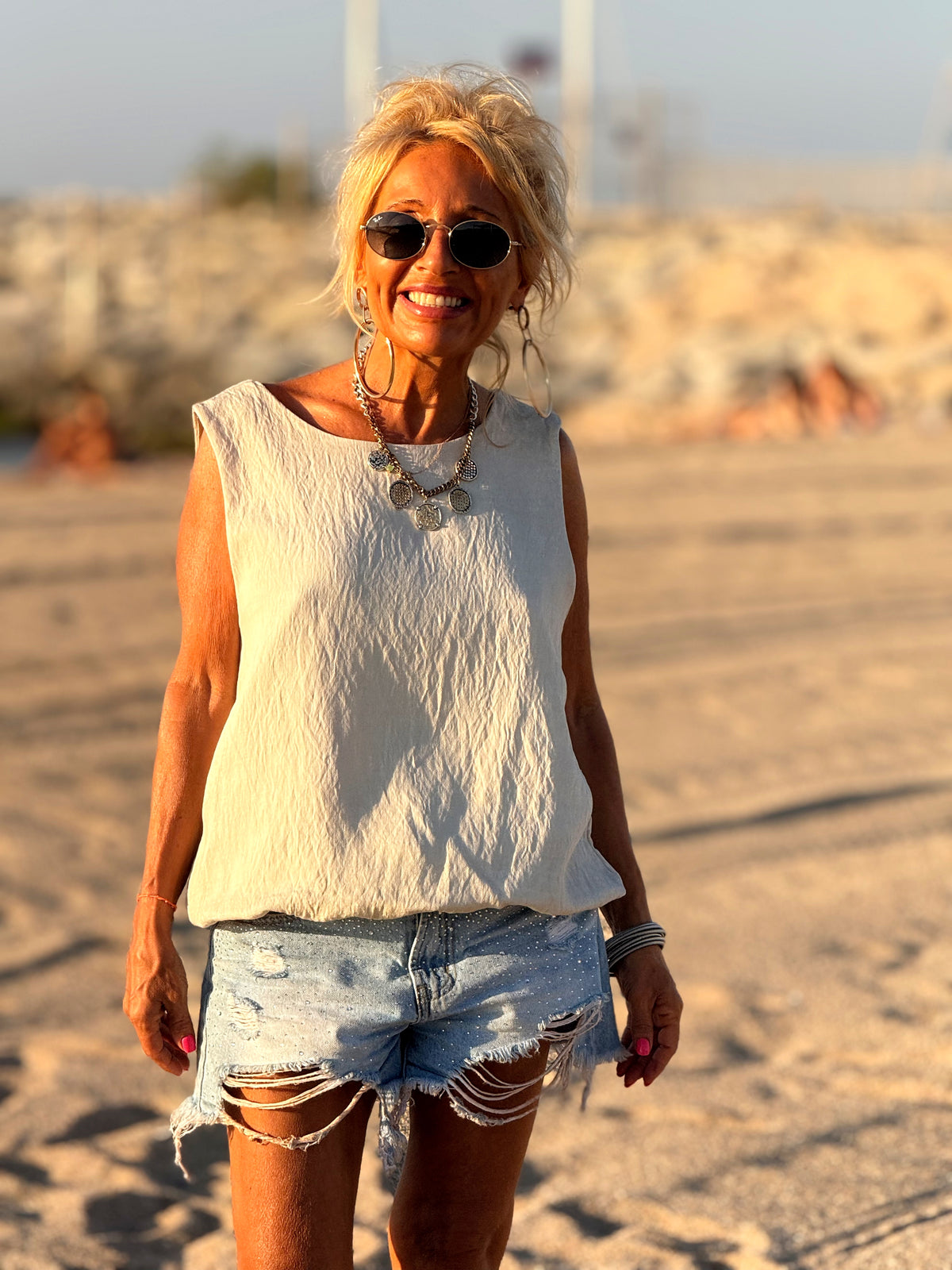 TOP ROCIO MULTICOLOR