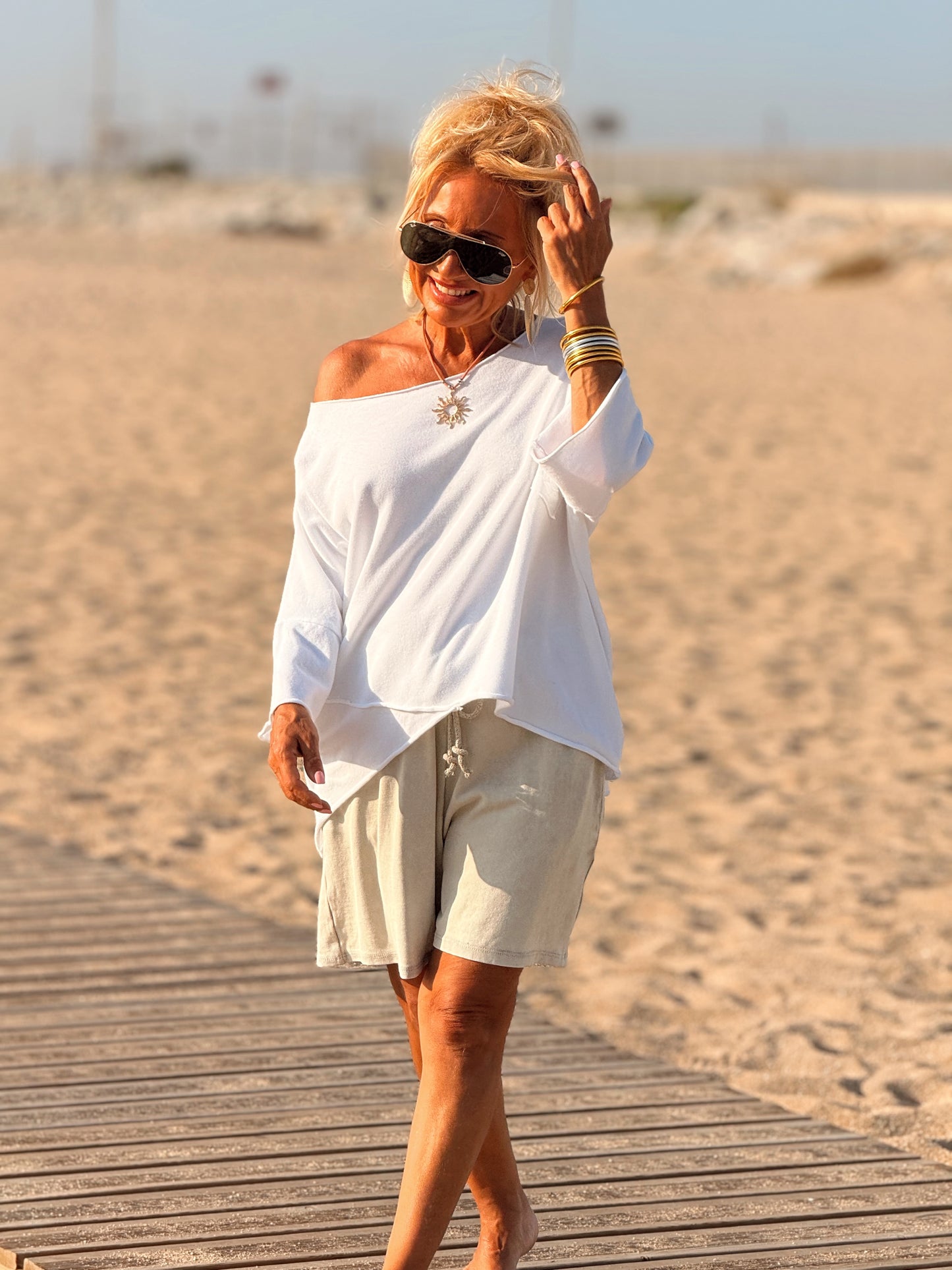 SHORT OVERSIZE BONNIE MULTICOLOR