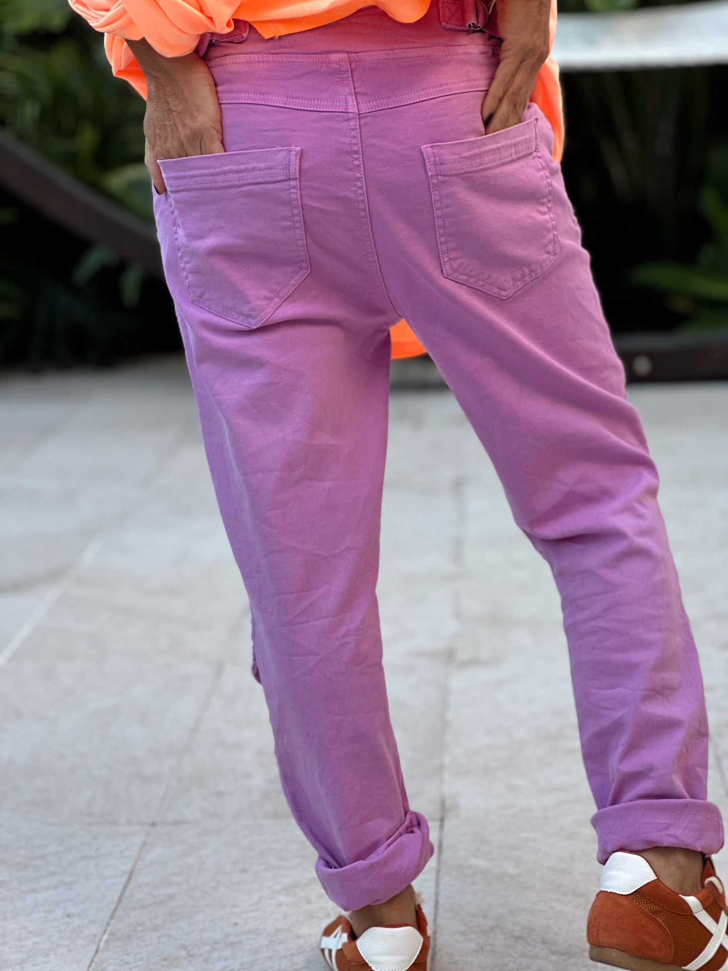 PANTALÓN BAGGY BONNY LILAS