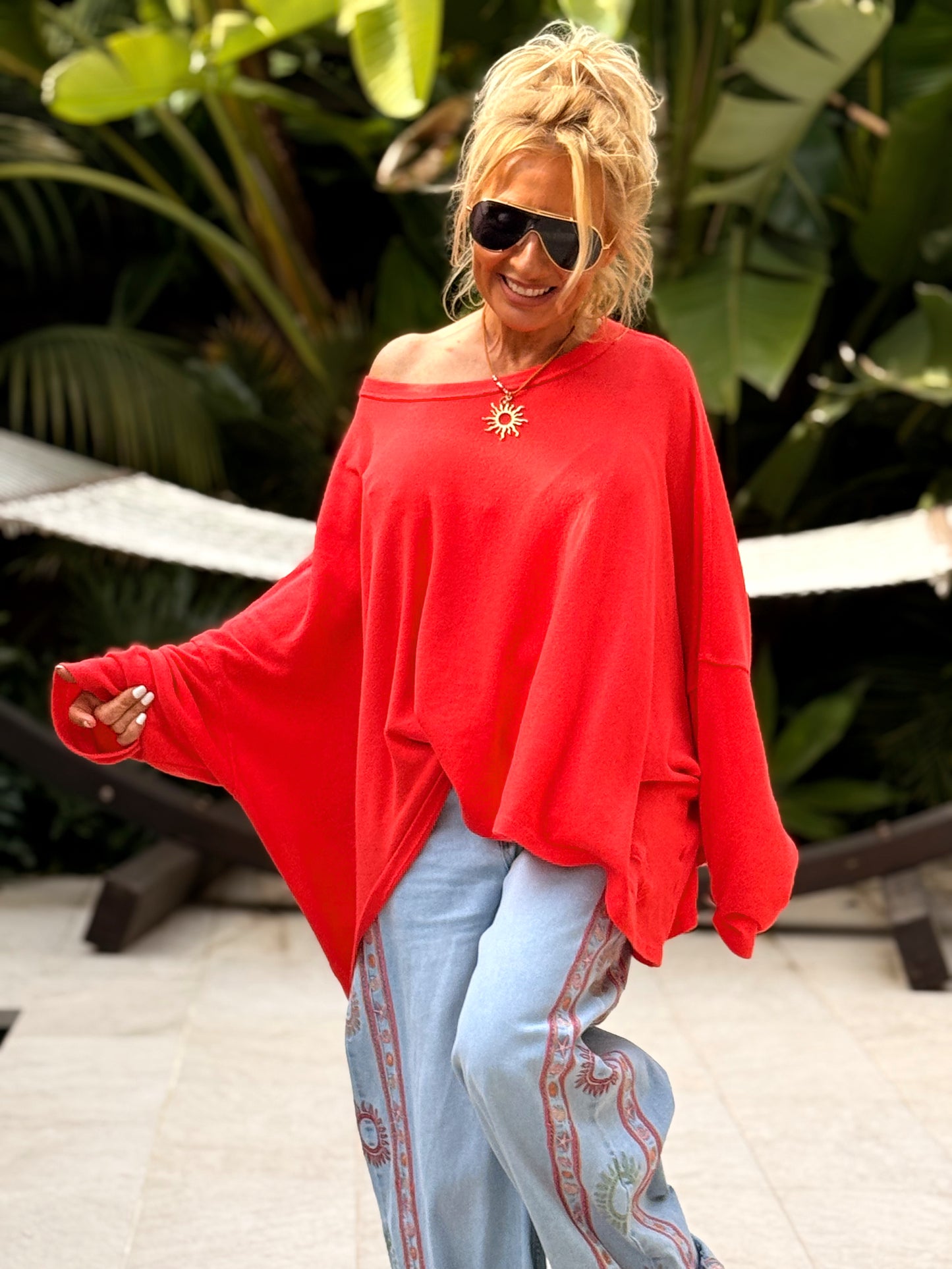 CAMISETA SUPER OVERSIZE SHILA MULTICOLOR