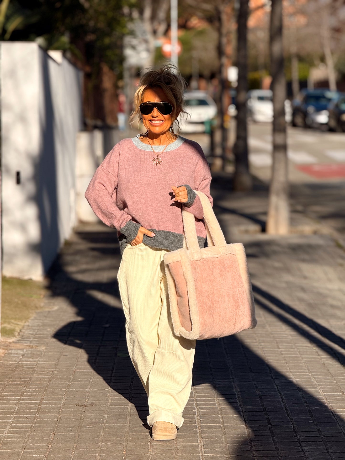 JERSEY DE PUNTO BEATRIZ MULTICOLOR