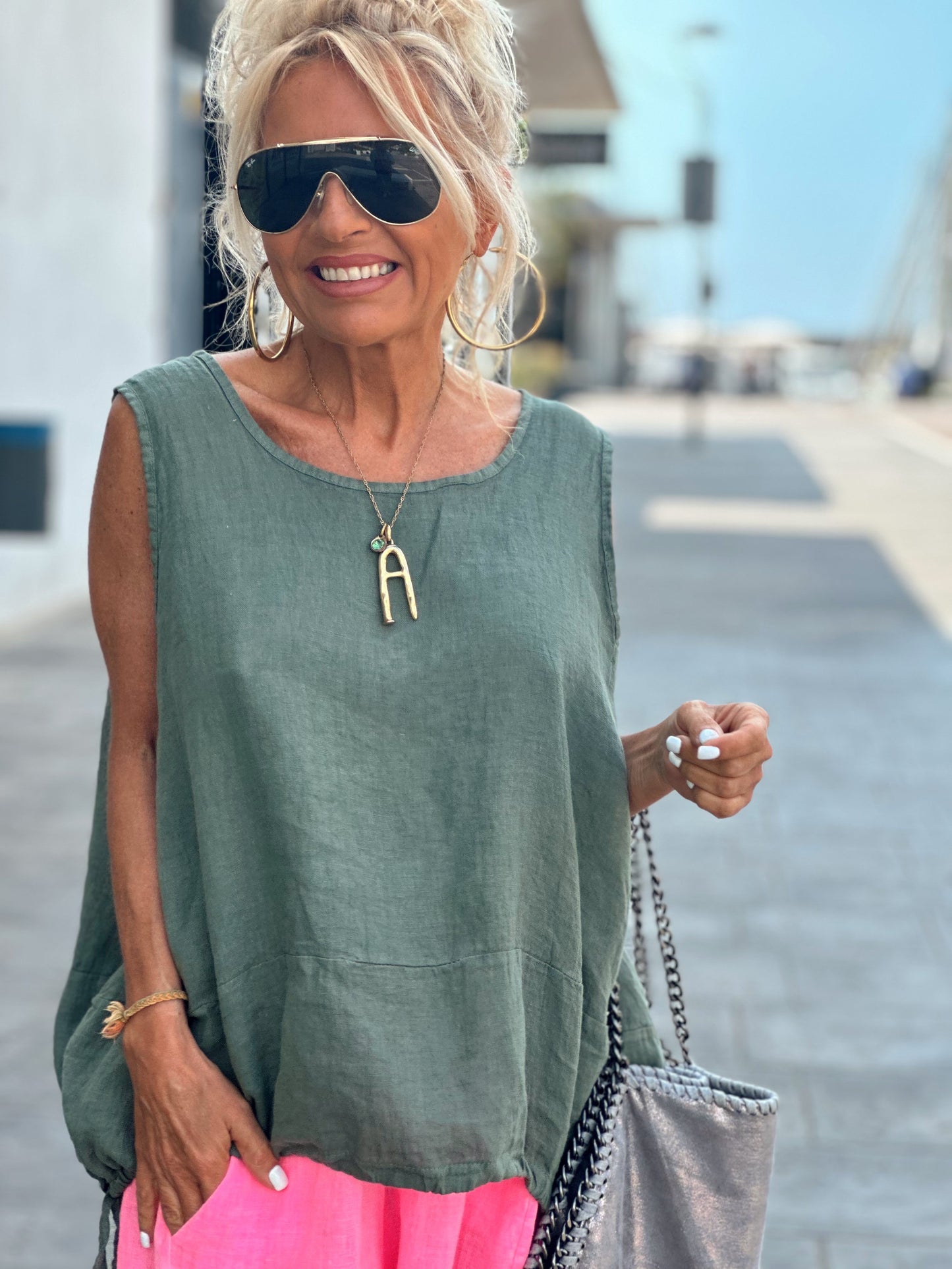 BLUSA LINO ARTHUR MULTICOLOR