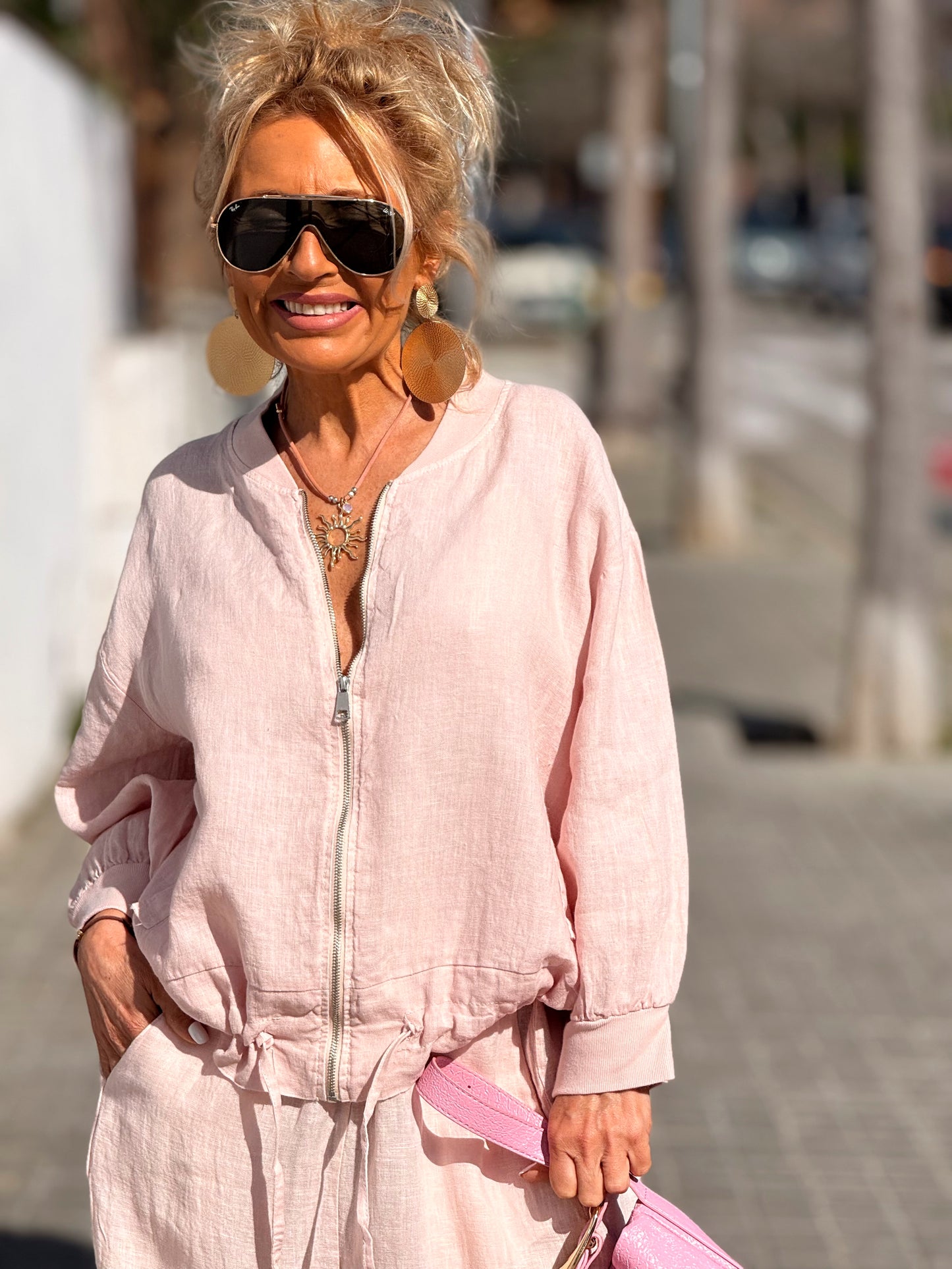 BOMBER LINO CAMILLE MULTICOLOR