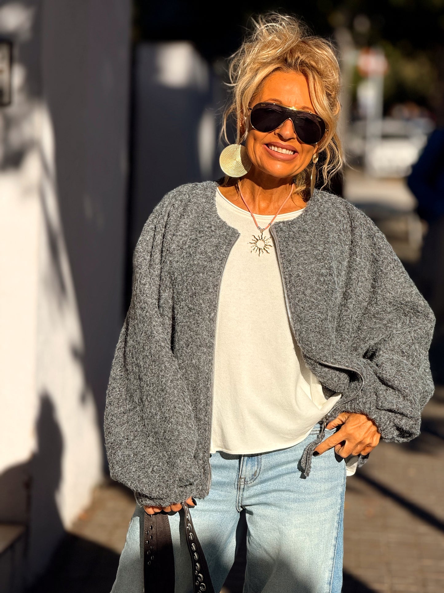 BOMBER DELIA MULTICOLOR