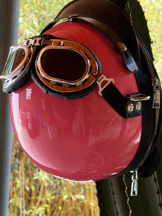 BOLSO-MOCHILA CASCO ROSA