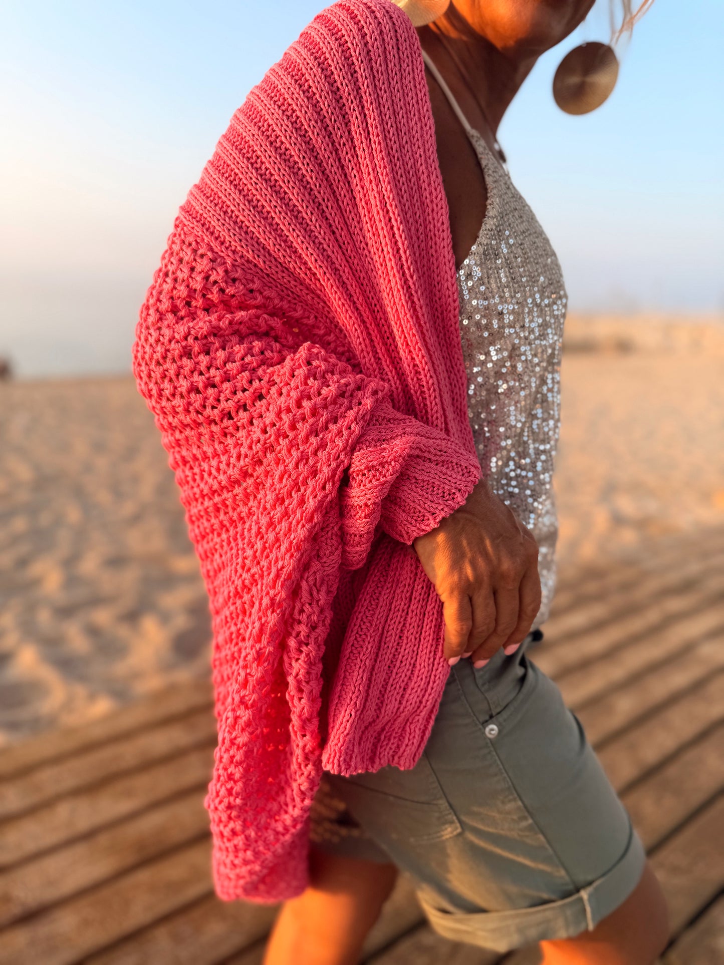 CHAQUETA AGUJERO SABINE MULTICOLOR