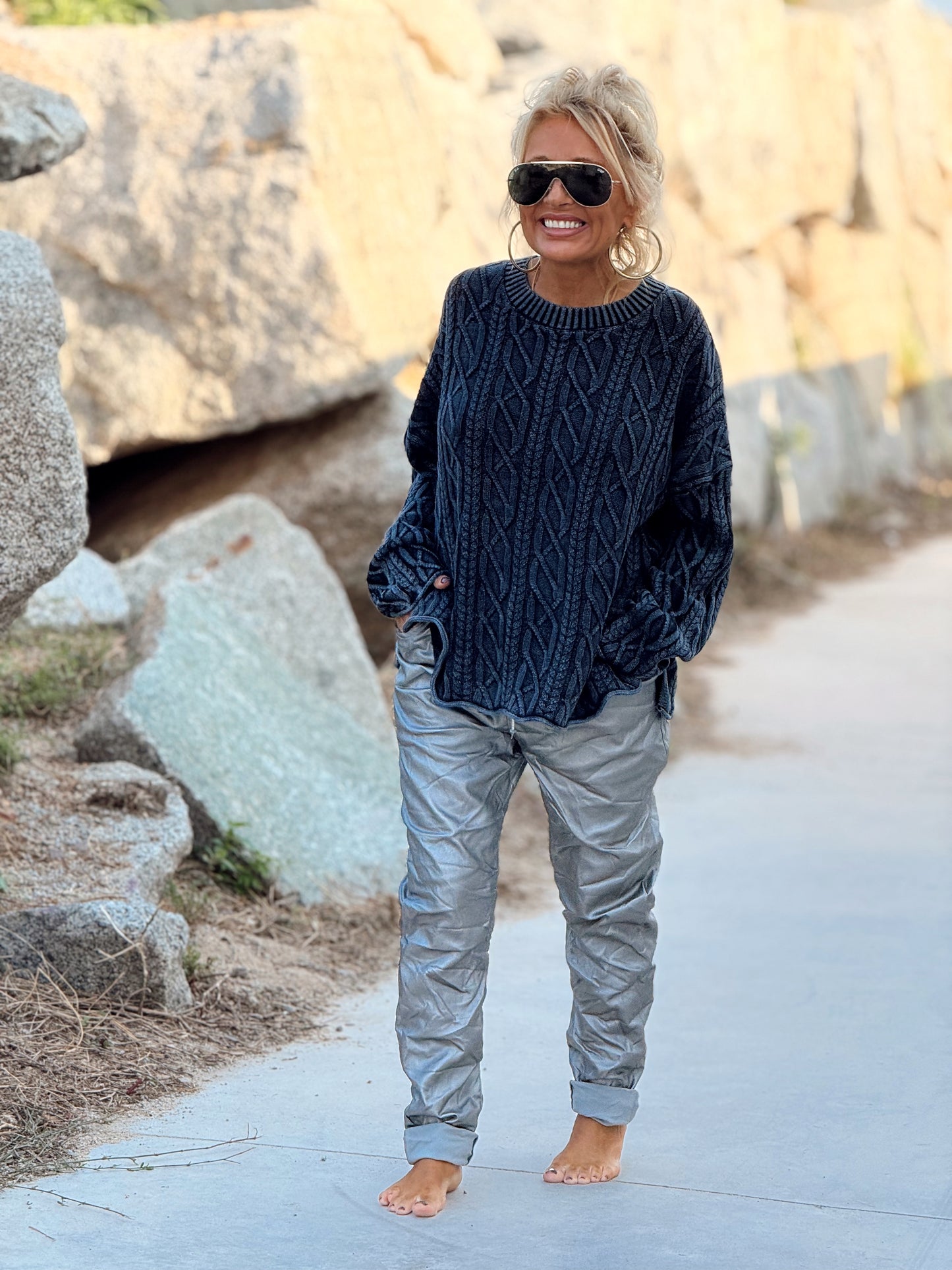 JERSEY ENTRELAZADO TAMARA MULTICOLOR