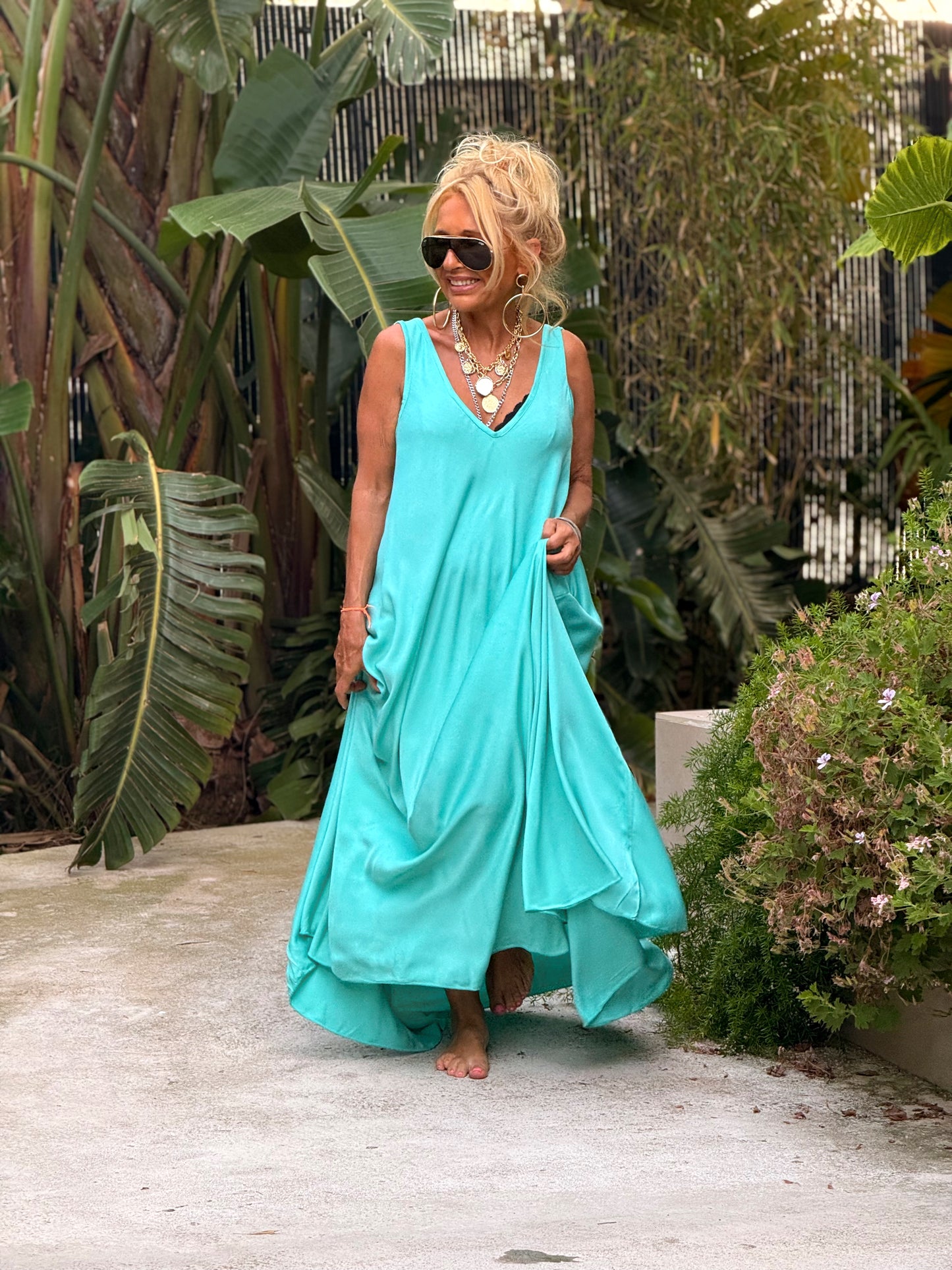 VESTIDO OVERSIZE AMANDINE MULTICOLOR