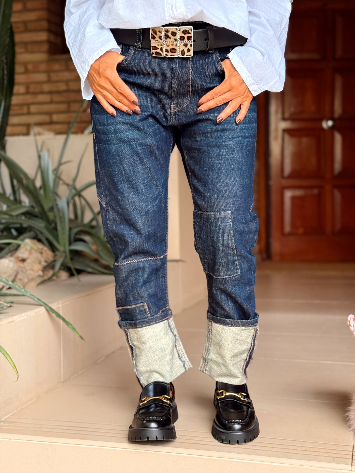 JEANS VAQUEROS LISA INDIGO OSCURO