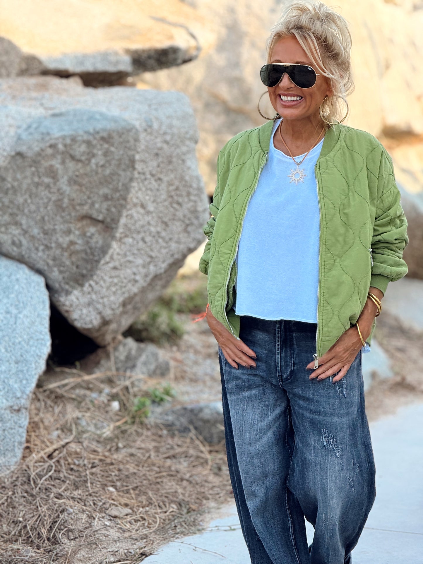 BOMBER FILIPA MULTICOLOR