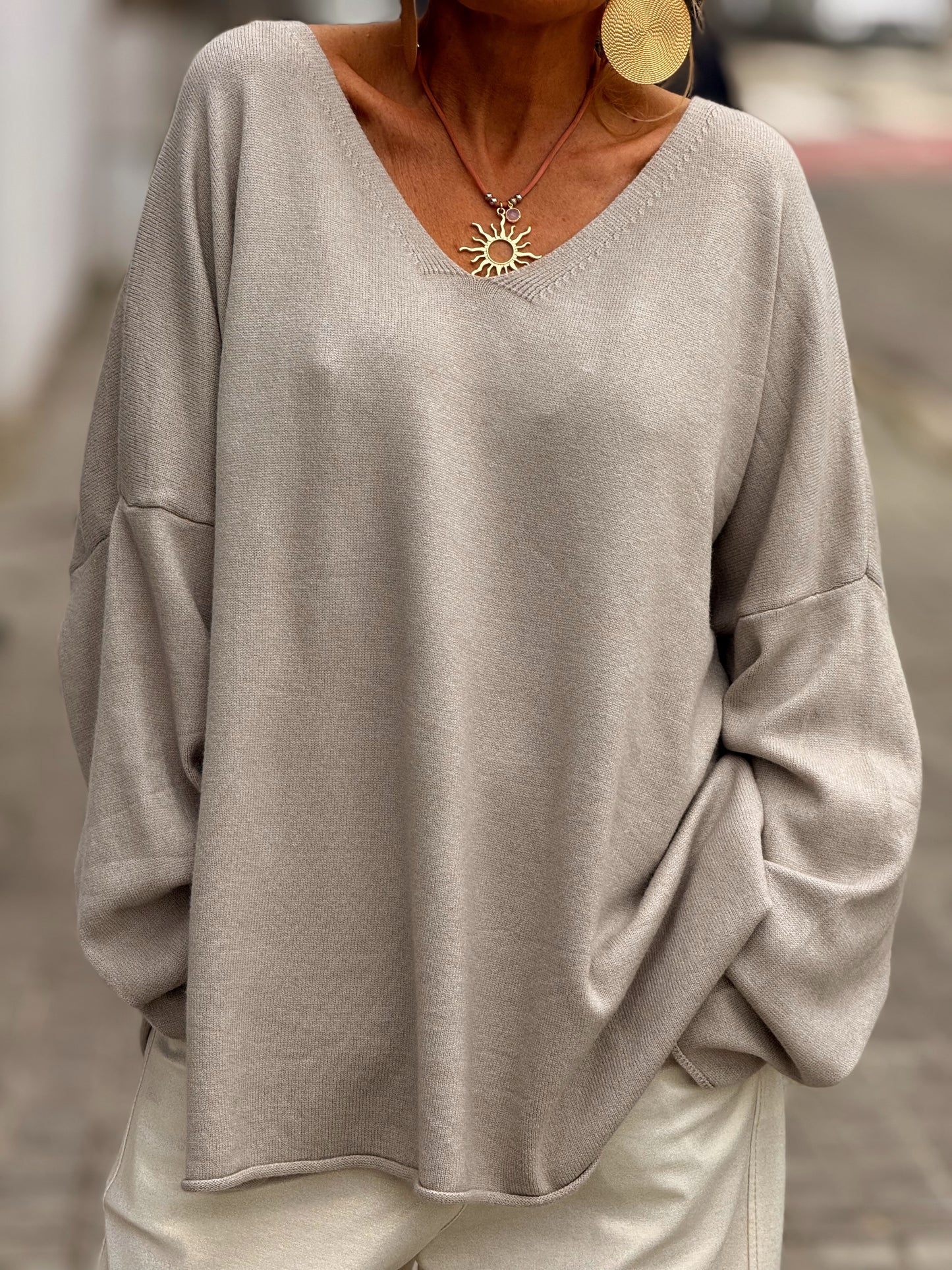 JERSEY OVERSIZE MULTICOLOR