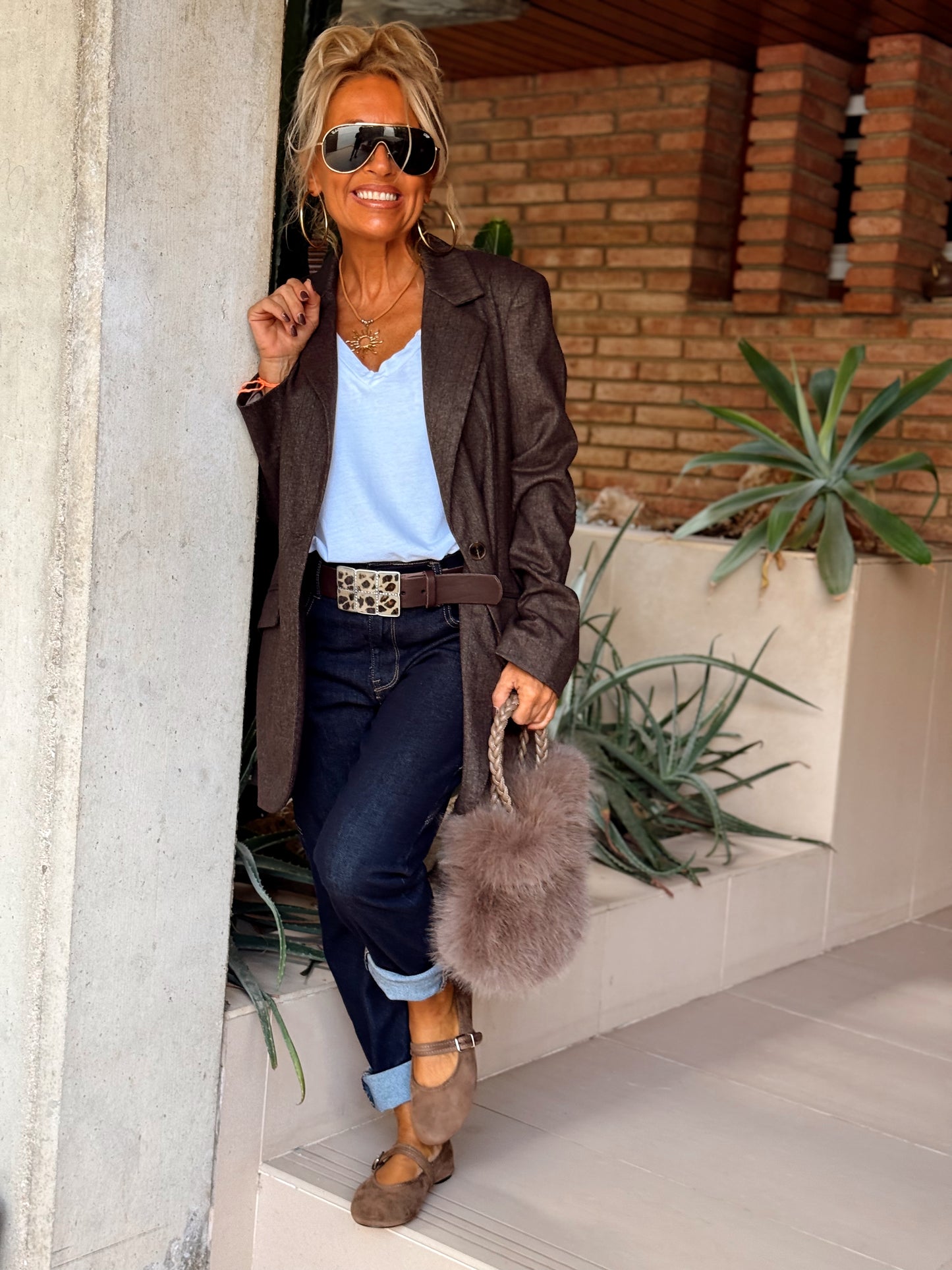 CINTURON BARCELONA LEOPARDO MULTICOLOR