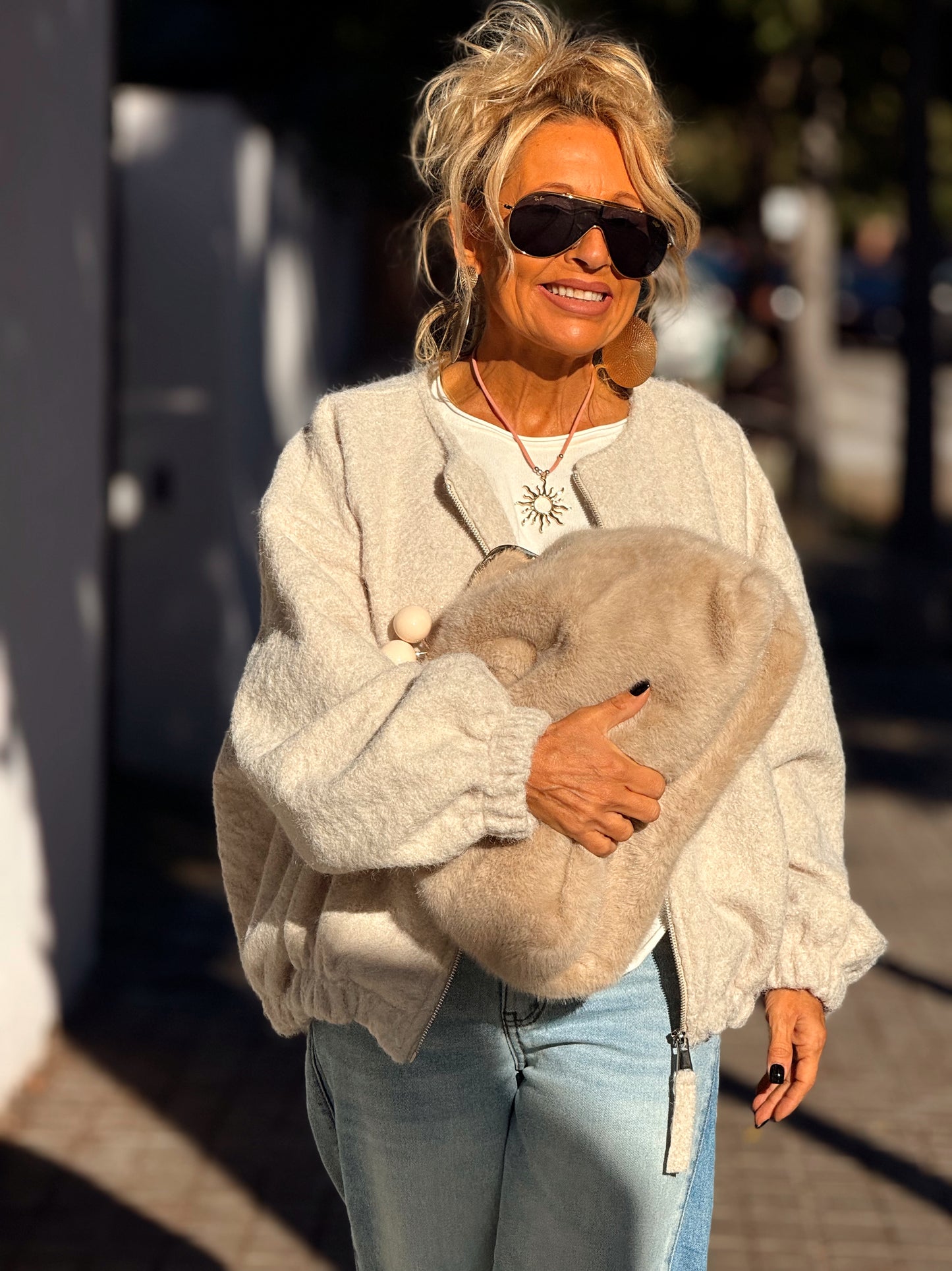 BOMBER DELIA MULTICOLOR