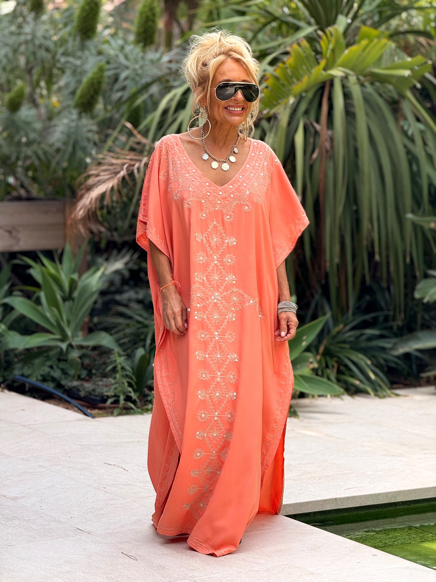VESTIDO OVERSIZE TENERIFE MULTICOLOR