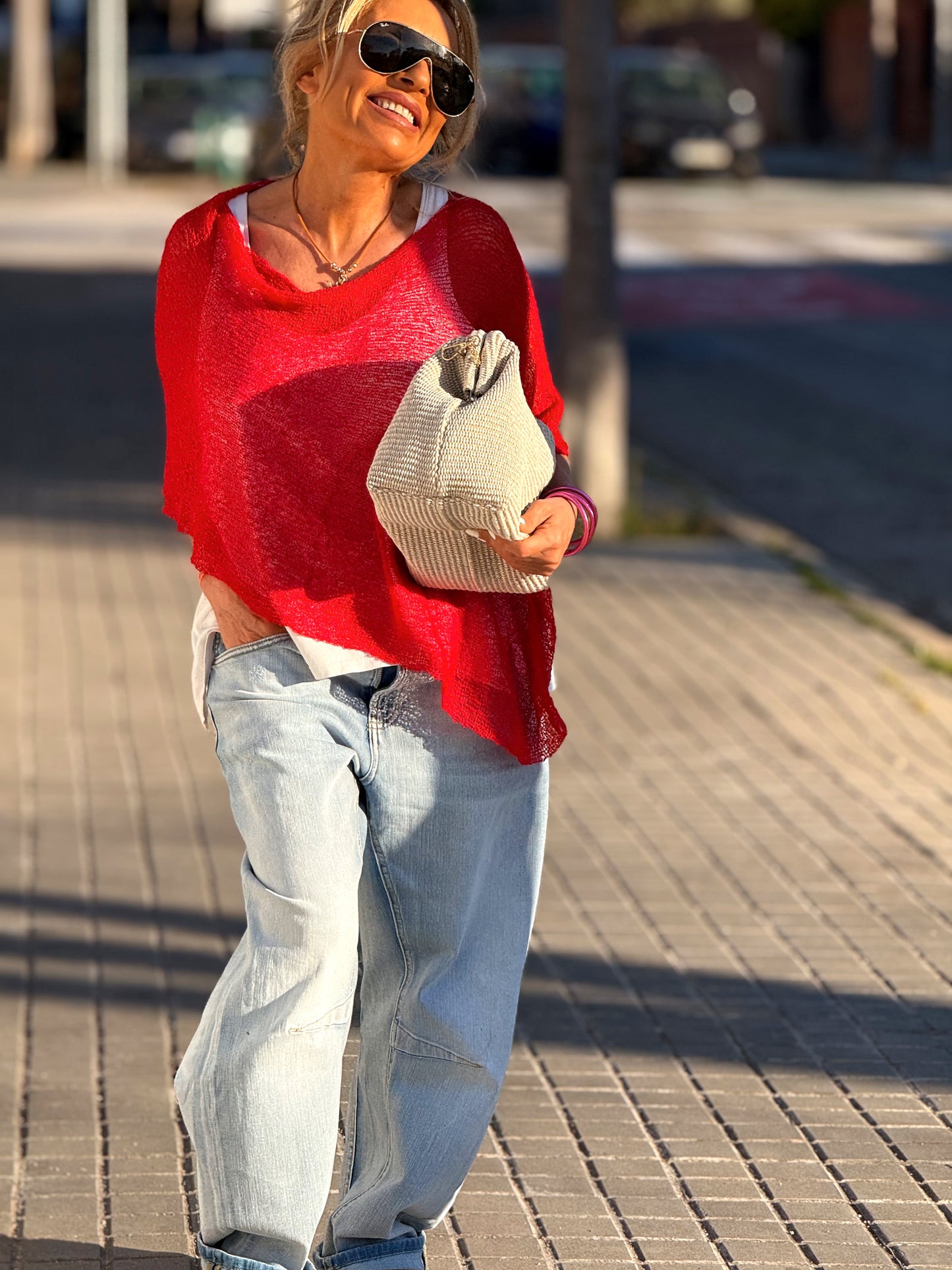 CAPA OVERSIZE ANNY MULTICOLOR