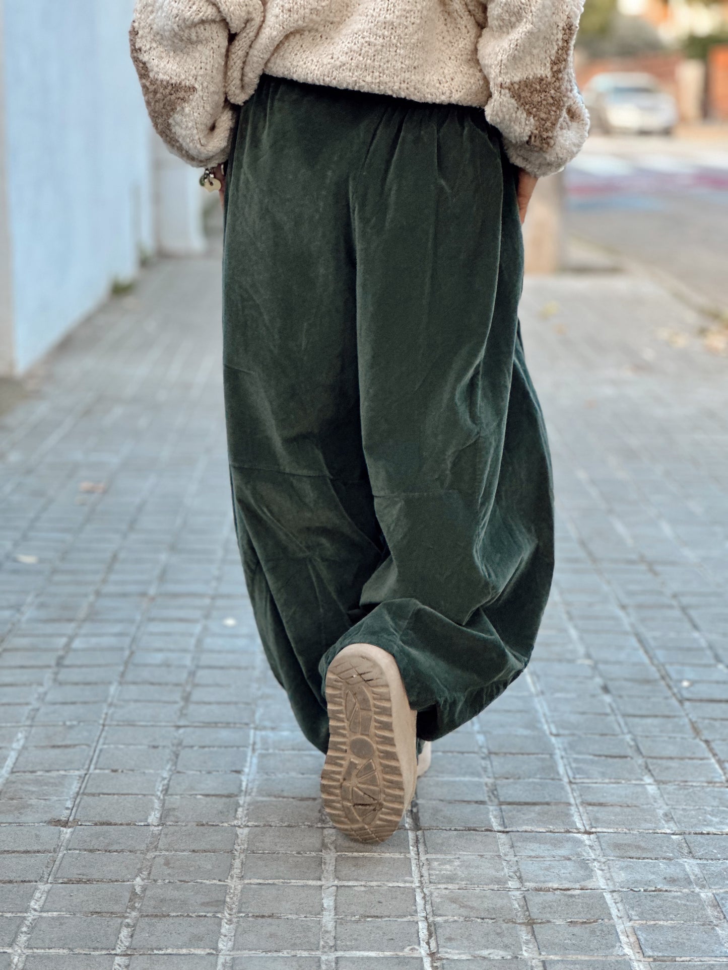 PANTALON OVERSIZE TERCIOPELO JOSE KAKI