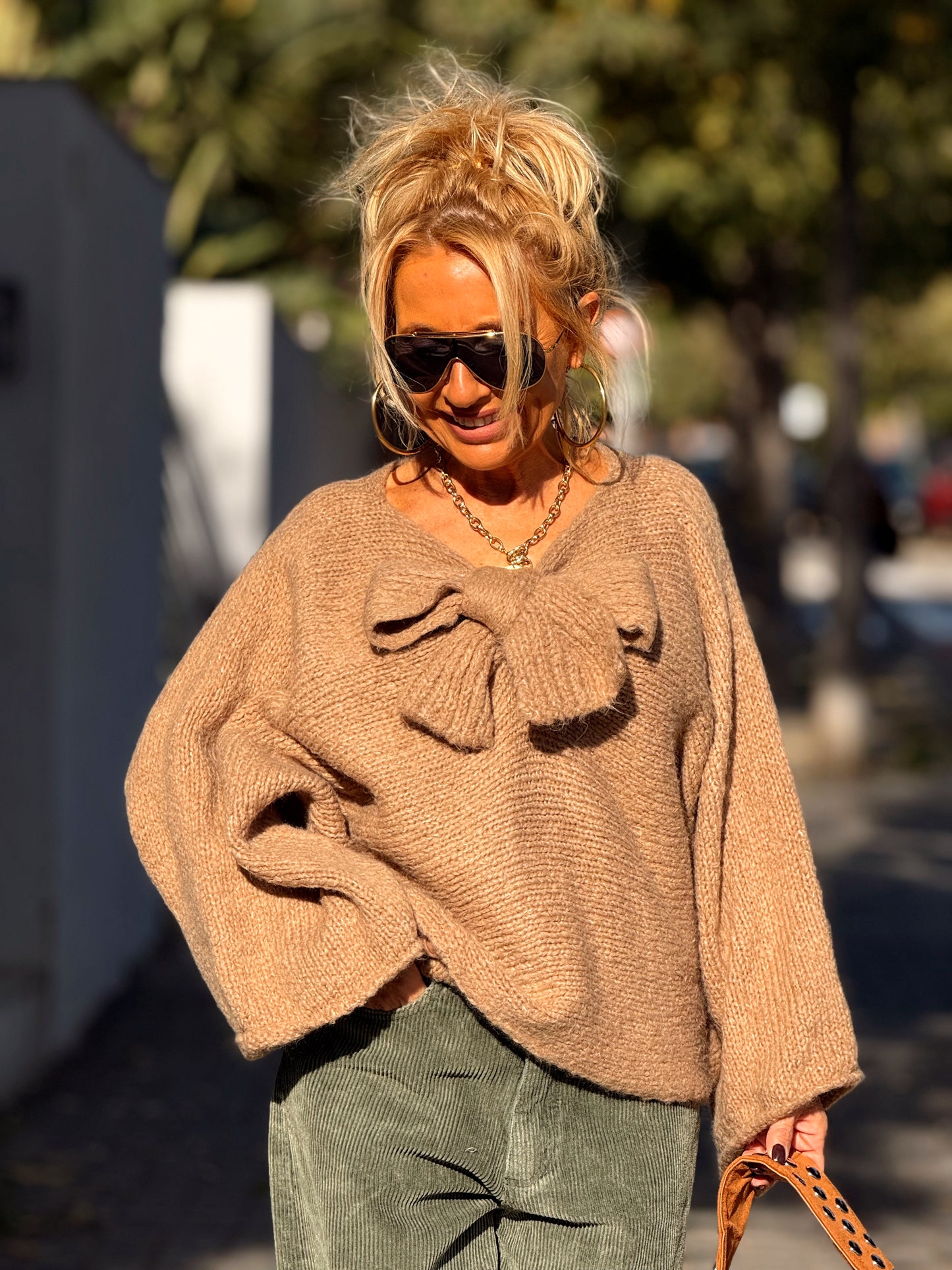 JERSEY CON LAZO MULTICOLOR