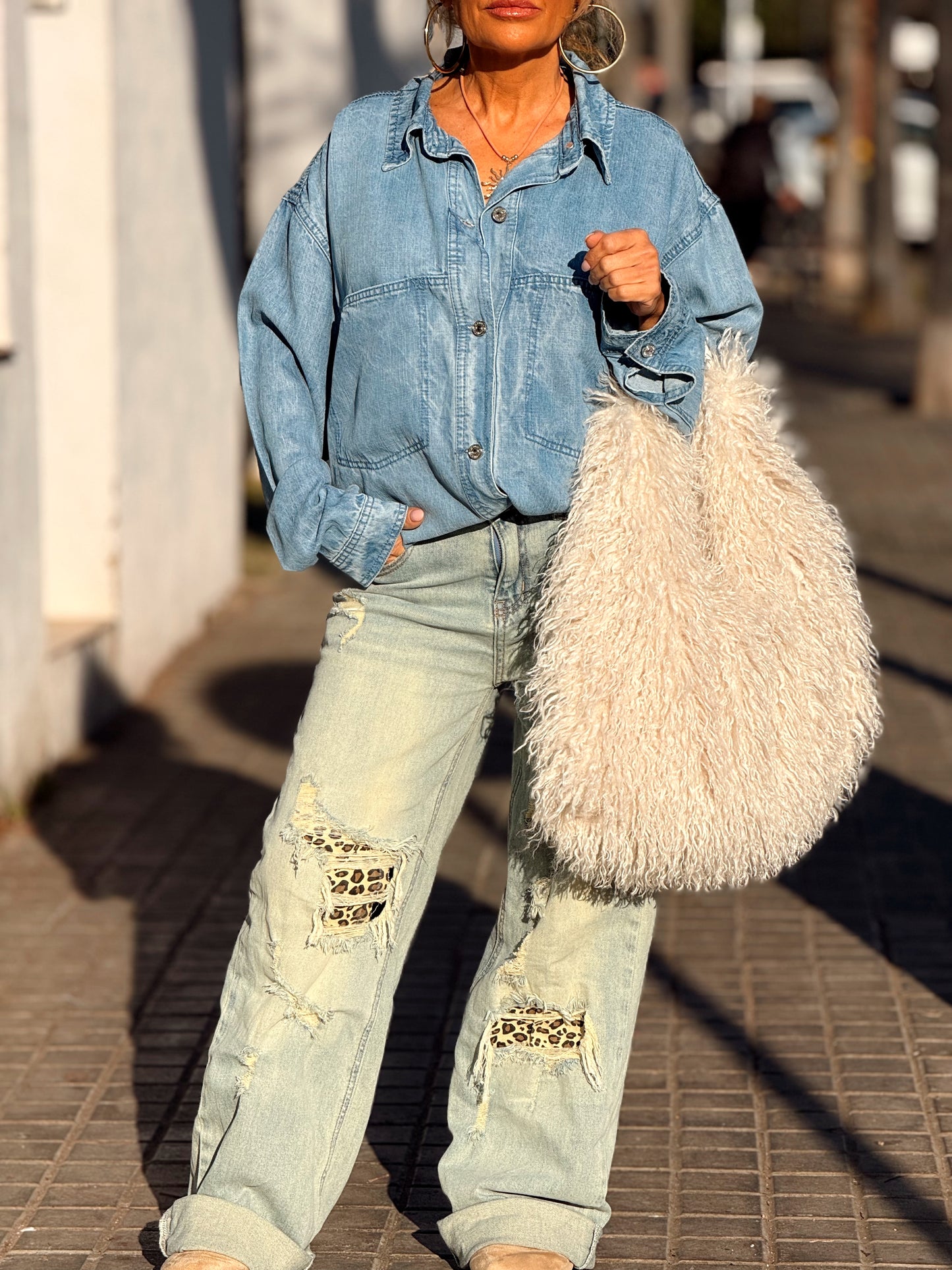 CAMISA CON BOLSILLOS GARRY TEJANO