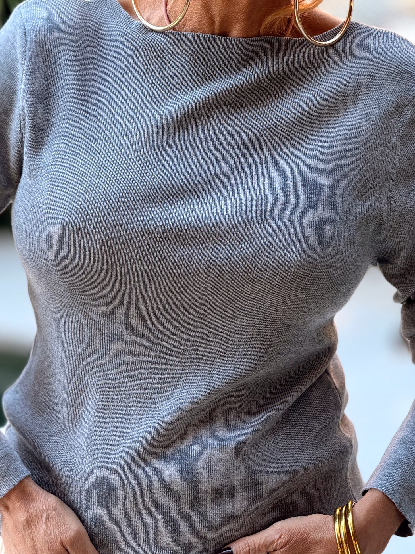 JERSEY DE PUNTO AJUSTADO MULTICOLOR