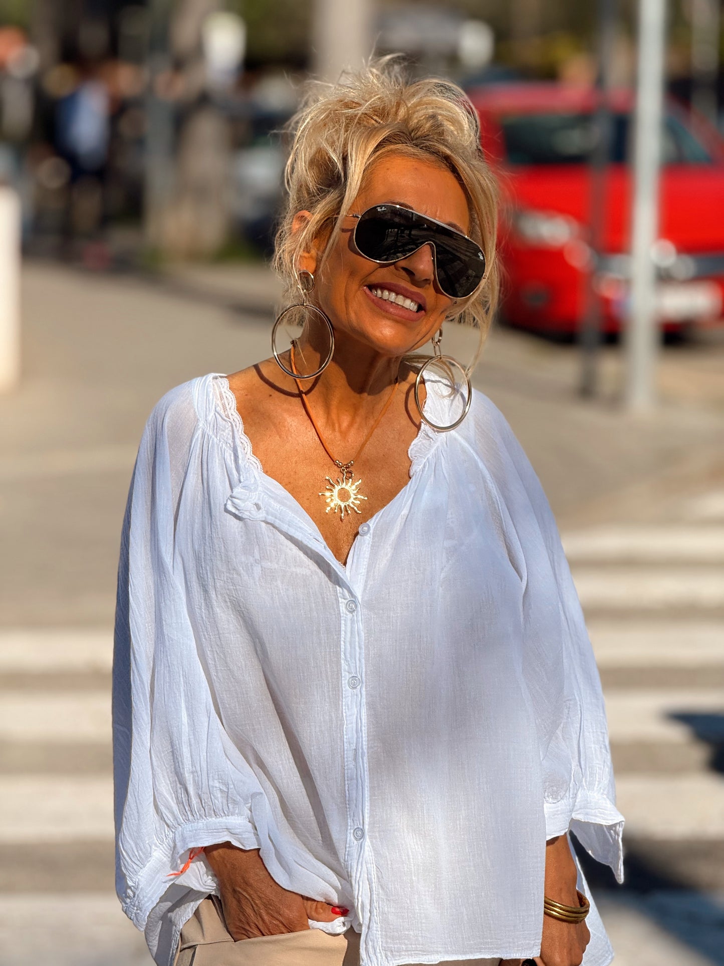 BLUSA OVERSIZE NINA MULTICOLOR