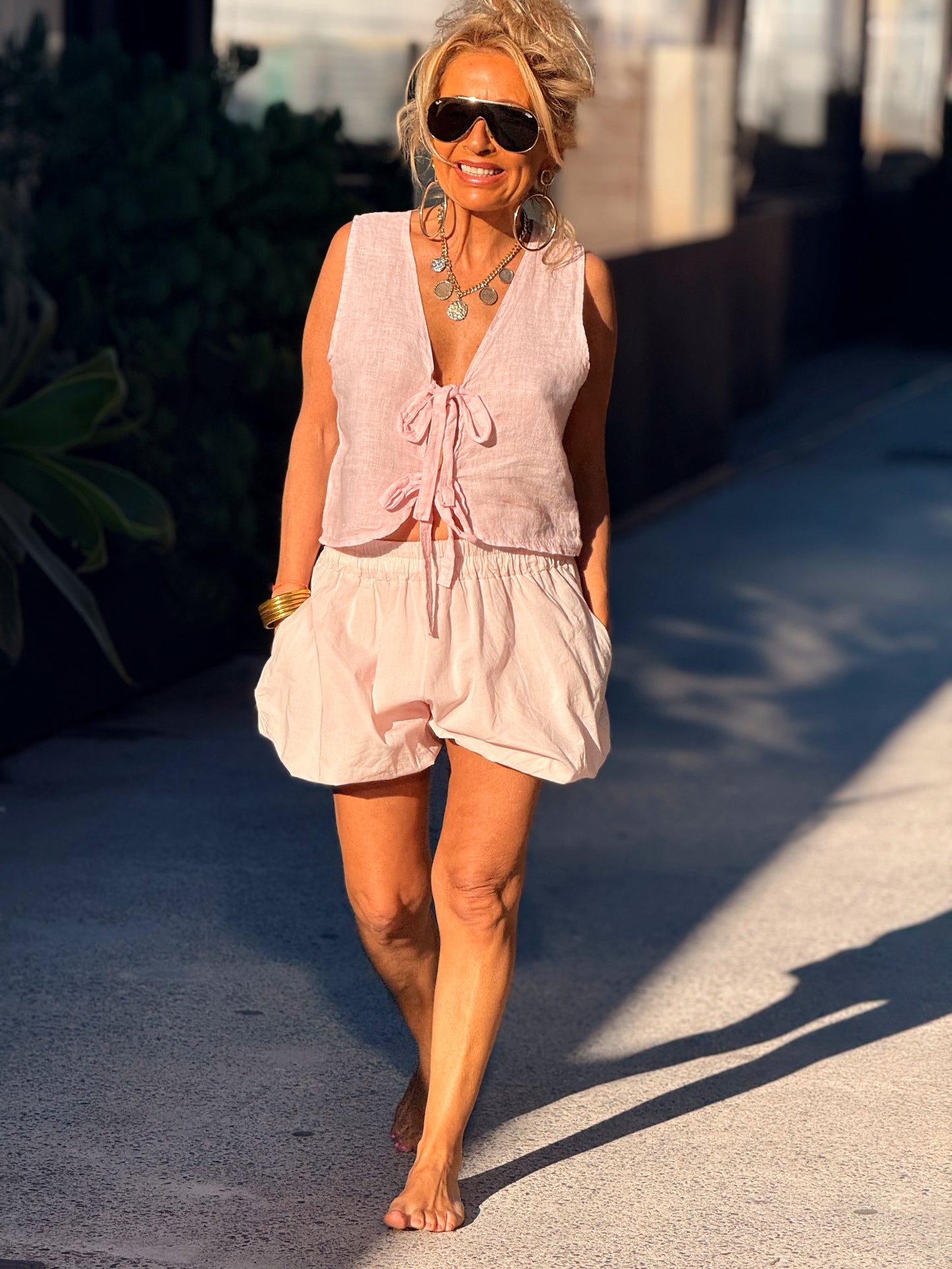 SHORT BOHO MULTICOLOR