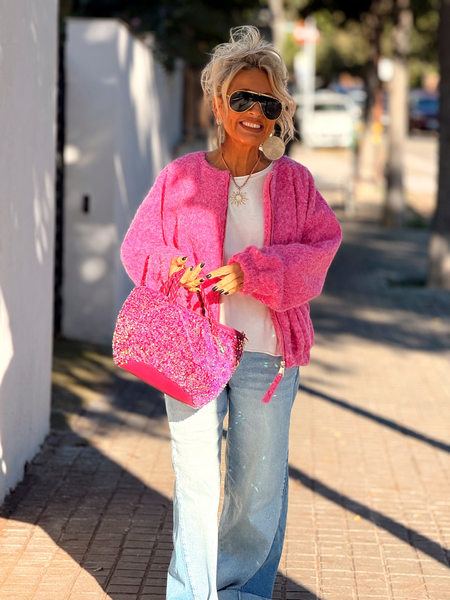 BOMBER DELIA MULTICOLOR