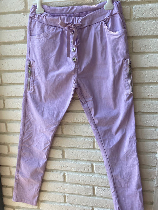 PANTALON LYON LILA