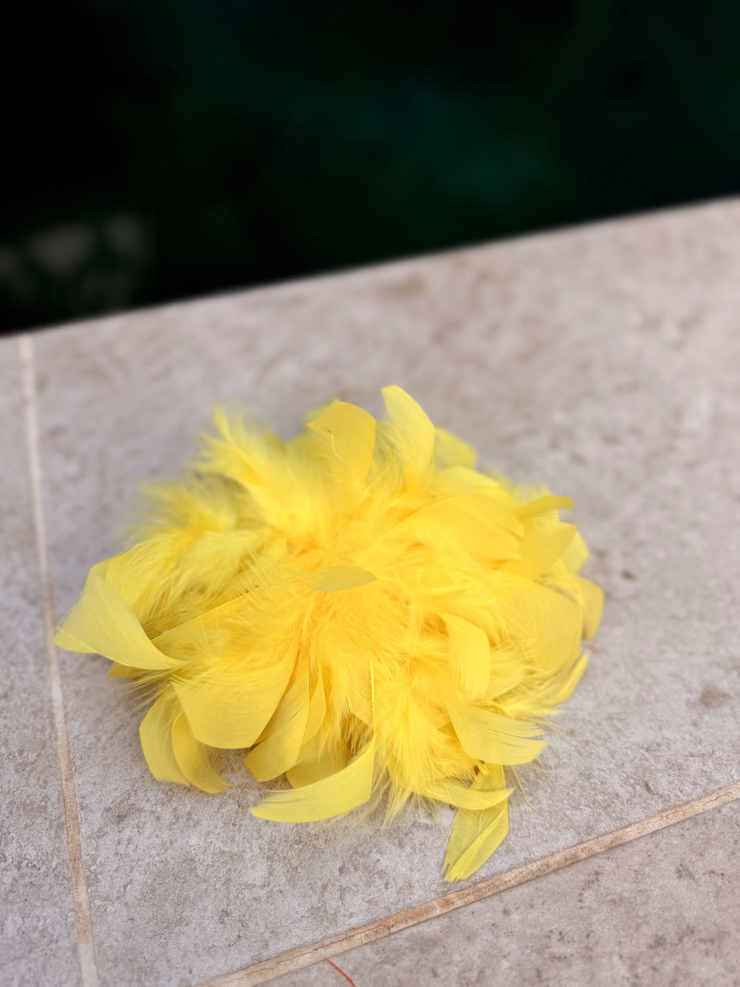 FLORES PLUMA MULTICOLOR