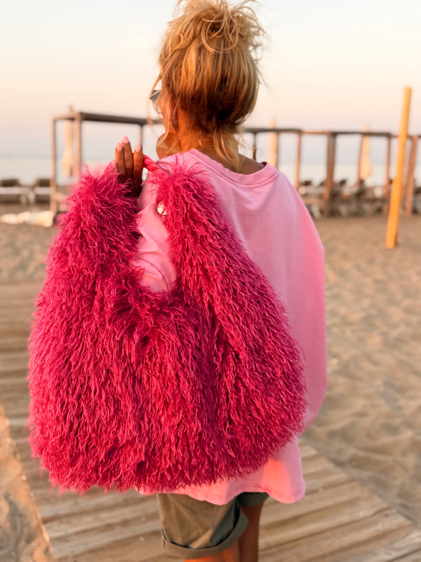 BOLSO PELO SINTÉTICO KEZIA MULTICOLOR