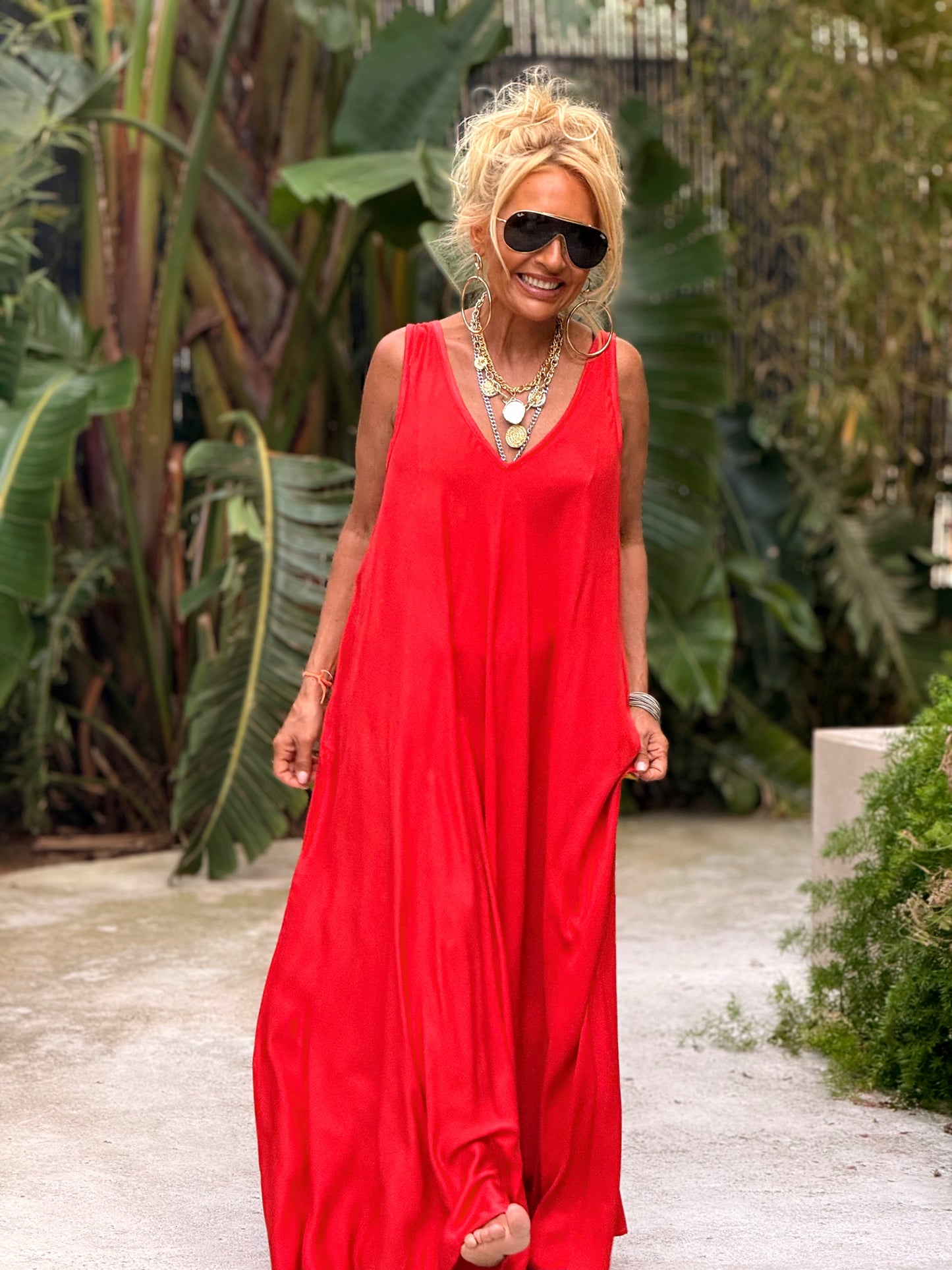 VESTIDO OVERSIZE AMANDINE MULTICOLOR