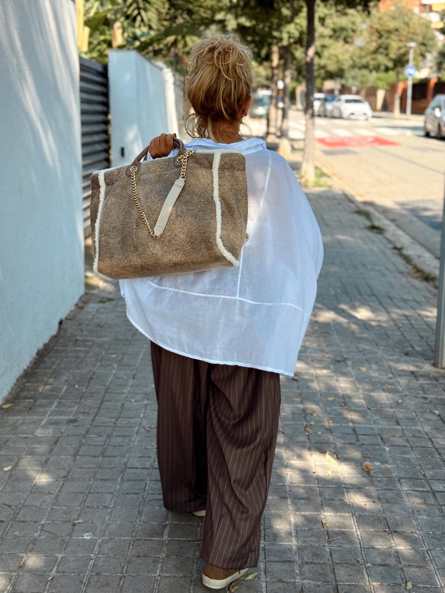 PANTALON OVERSIZE RAYAS MULTICOLOR