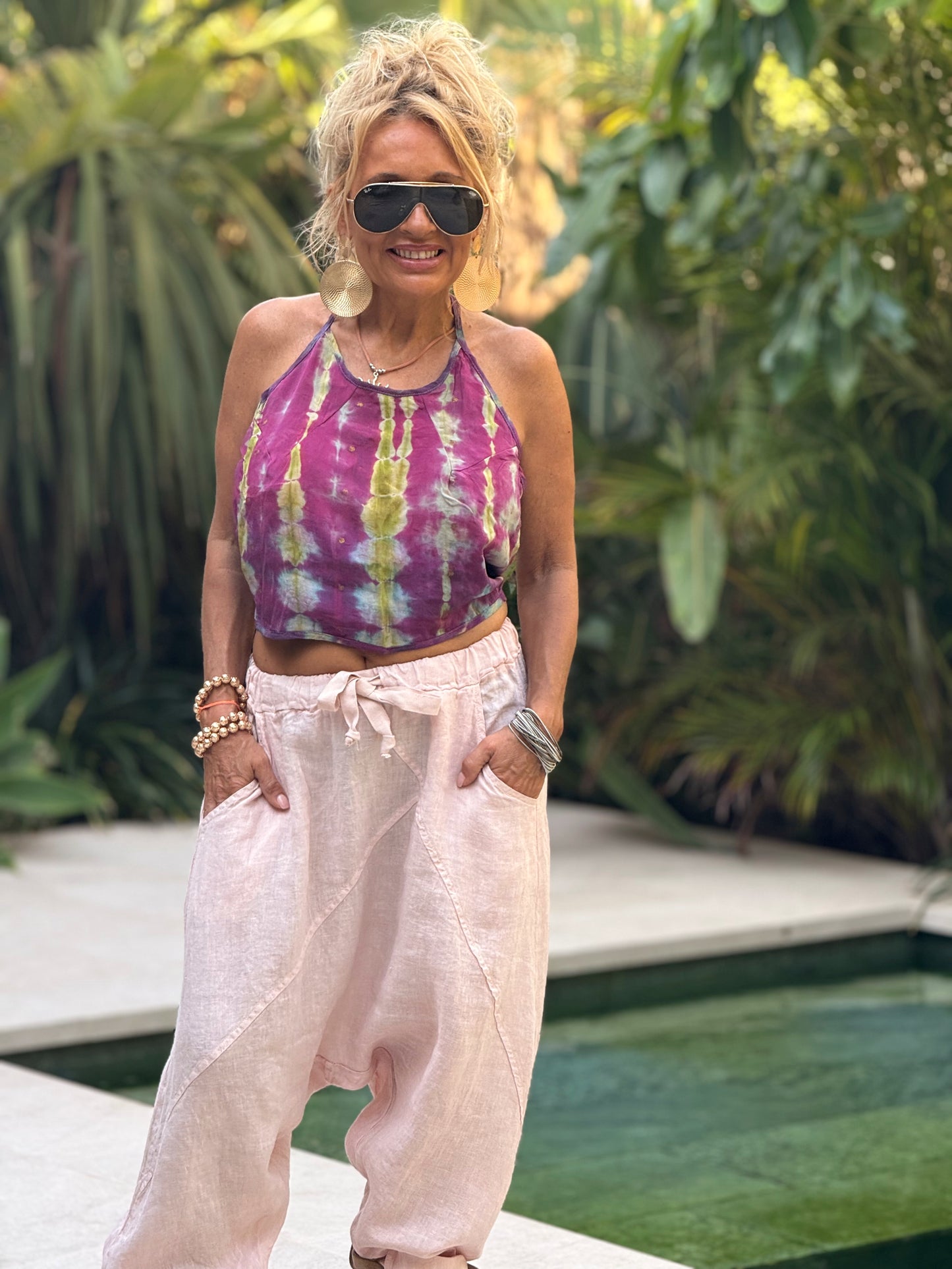 TOP CORTO INDY MULTICOLOR