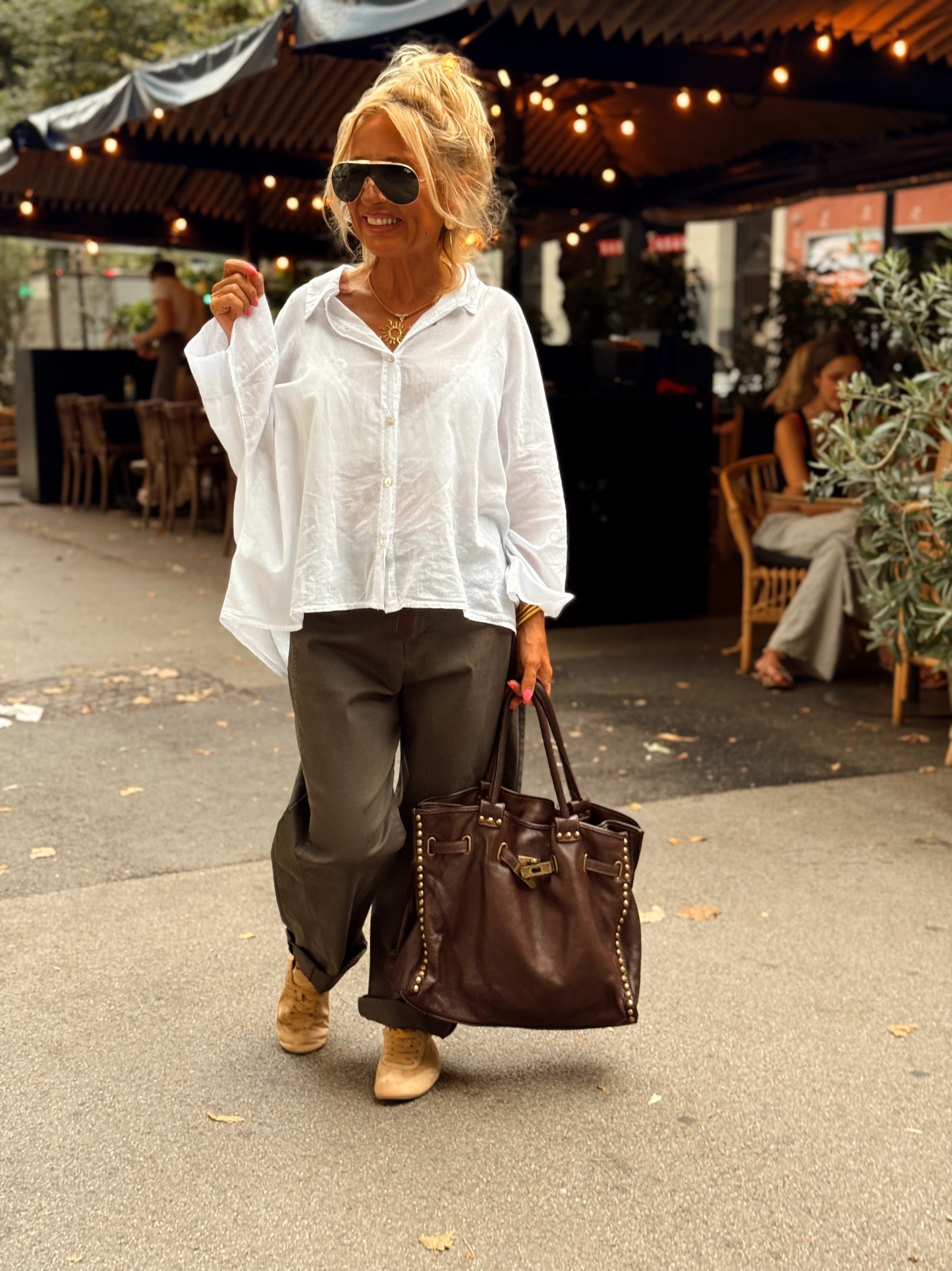 BOLSO DE PIEL SYDNEY MULTICOLOR