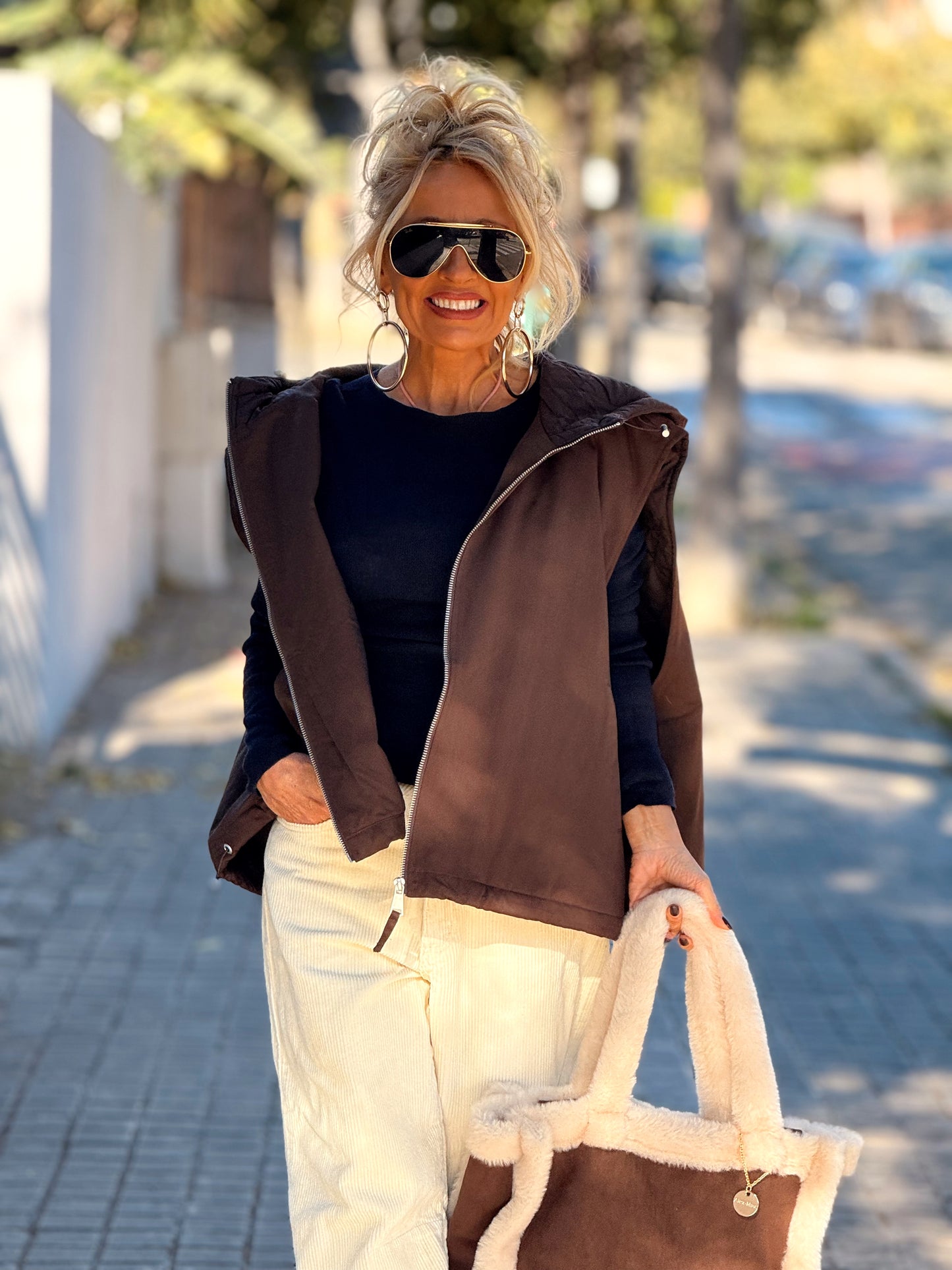 CHALECO SUPER OVERSIZE MARIO MULTICOLOR