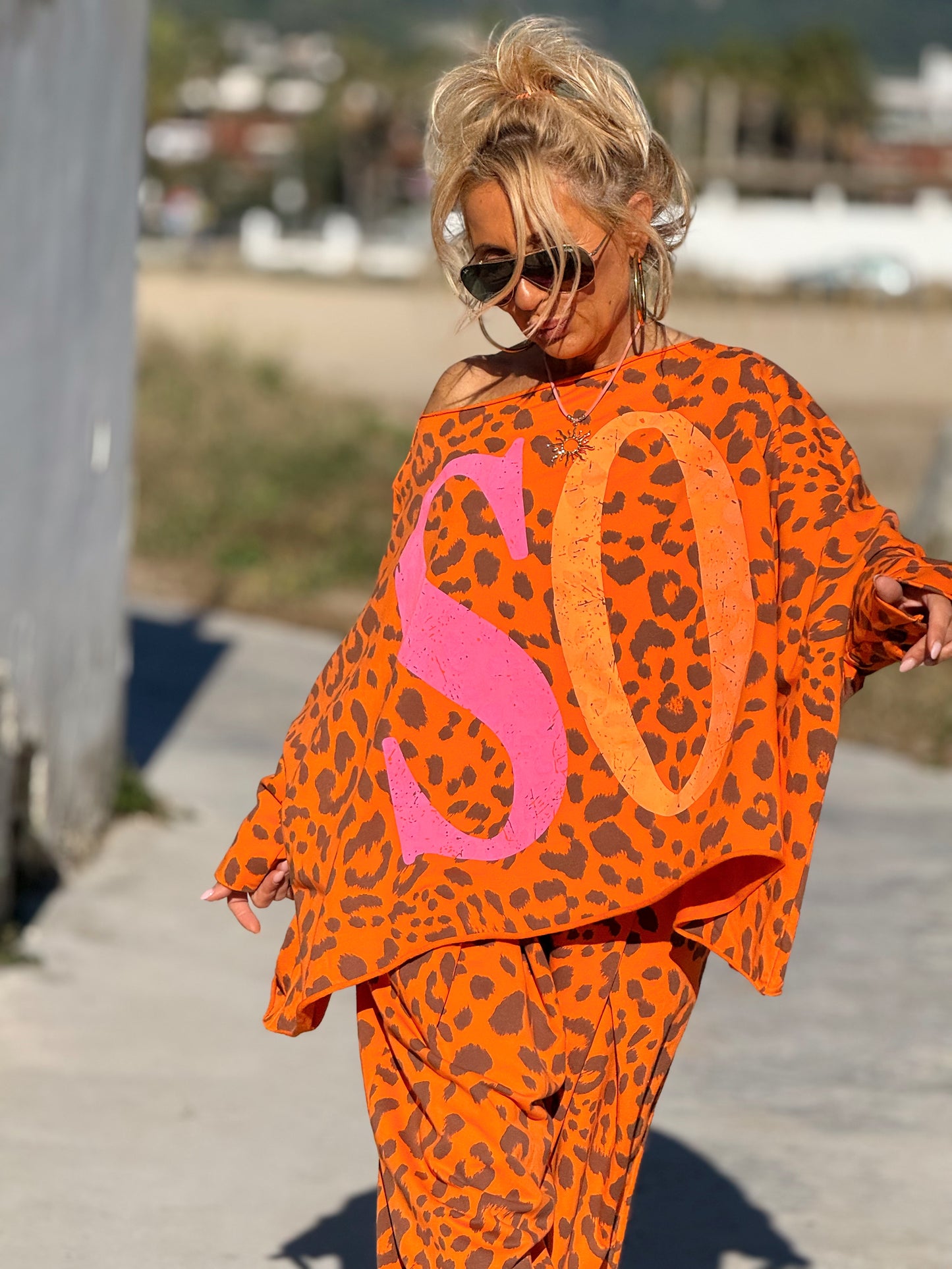 CAMISETA OVERSIZE ANIMAL PRINT