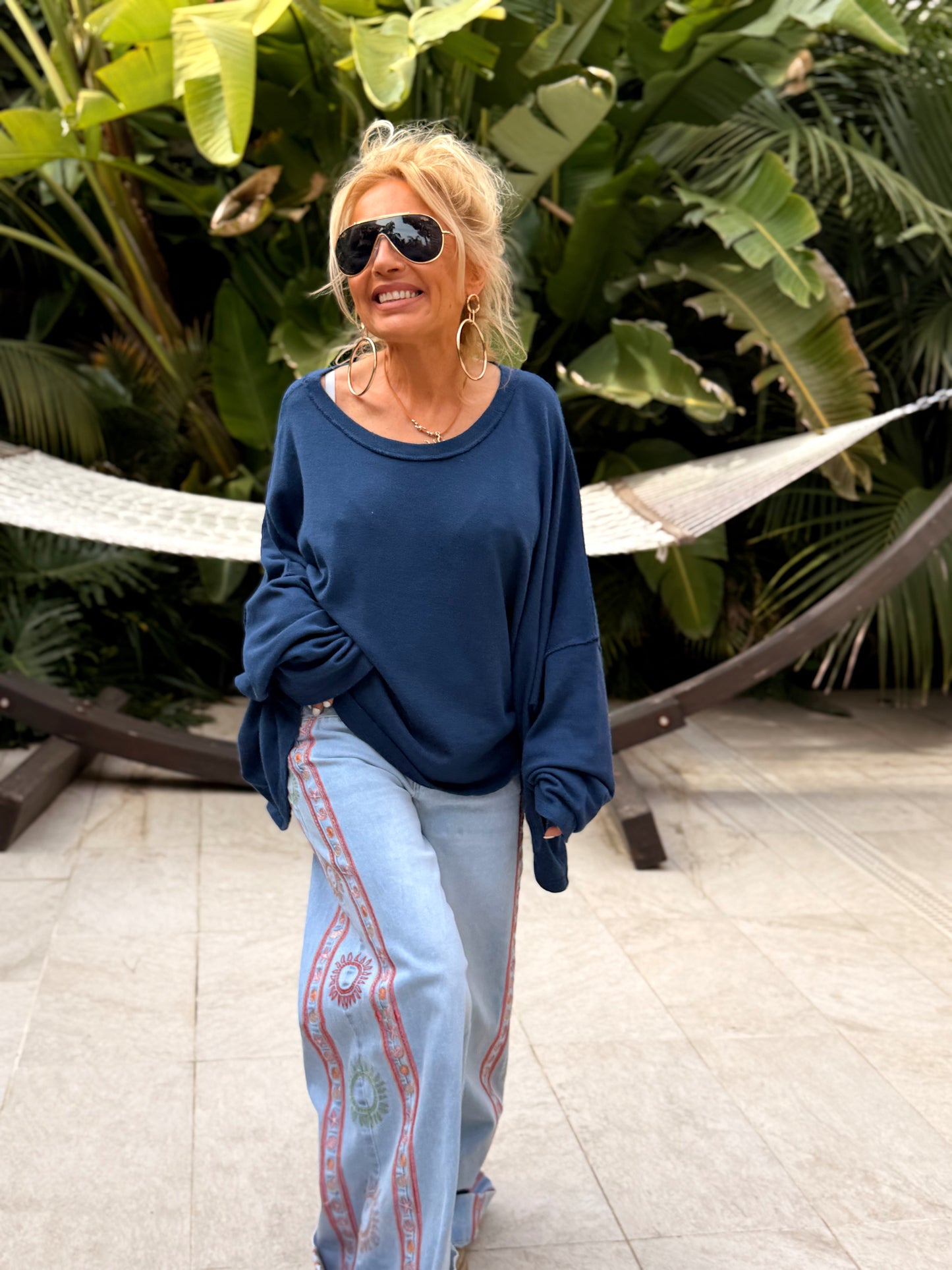 CAMISETA SUPER OVERSIZE SHILA MULTICOLOR