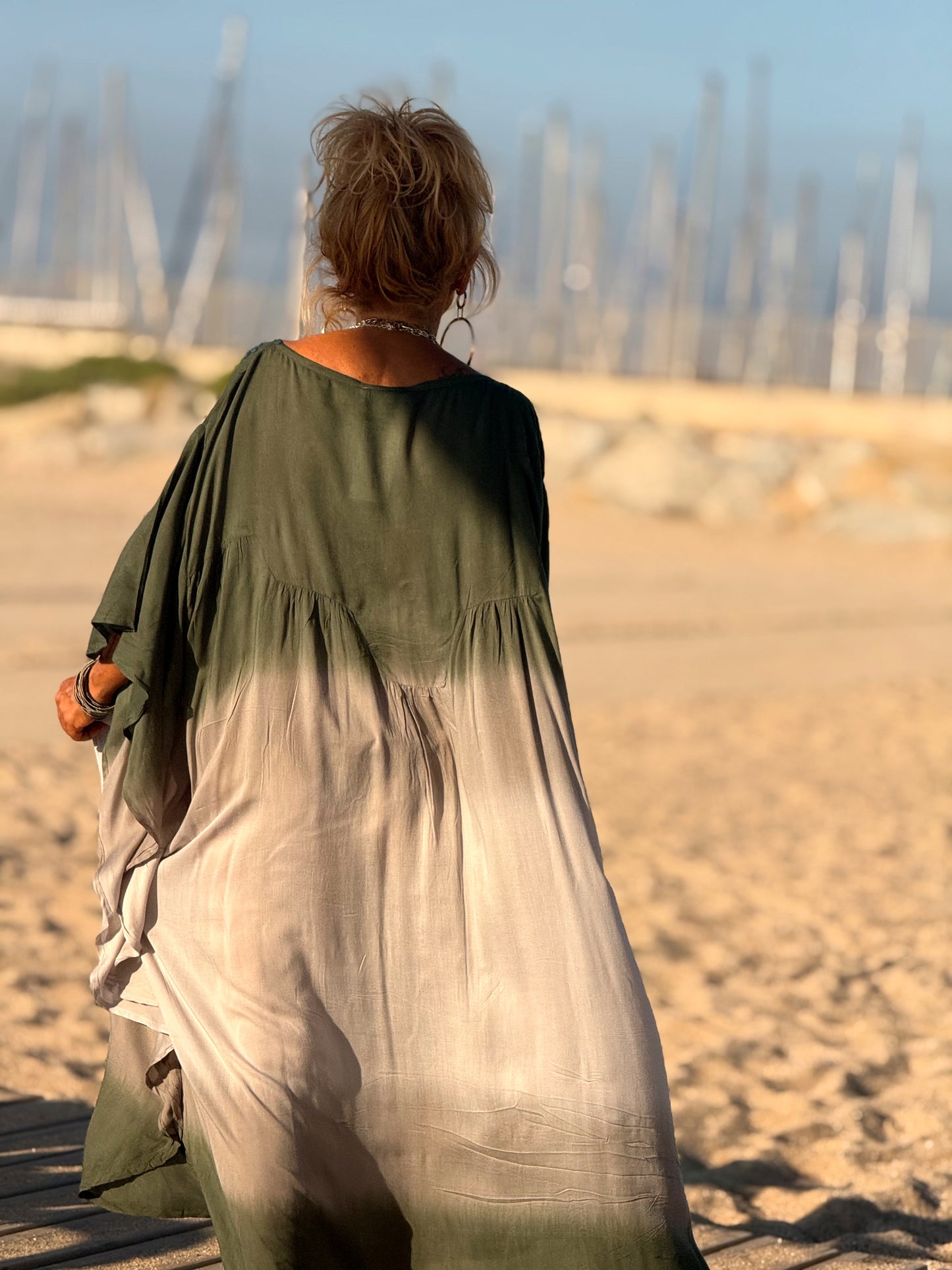 VESTIDO KAFTAN MIKONOS MULTICOLOR