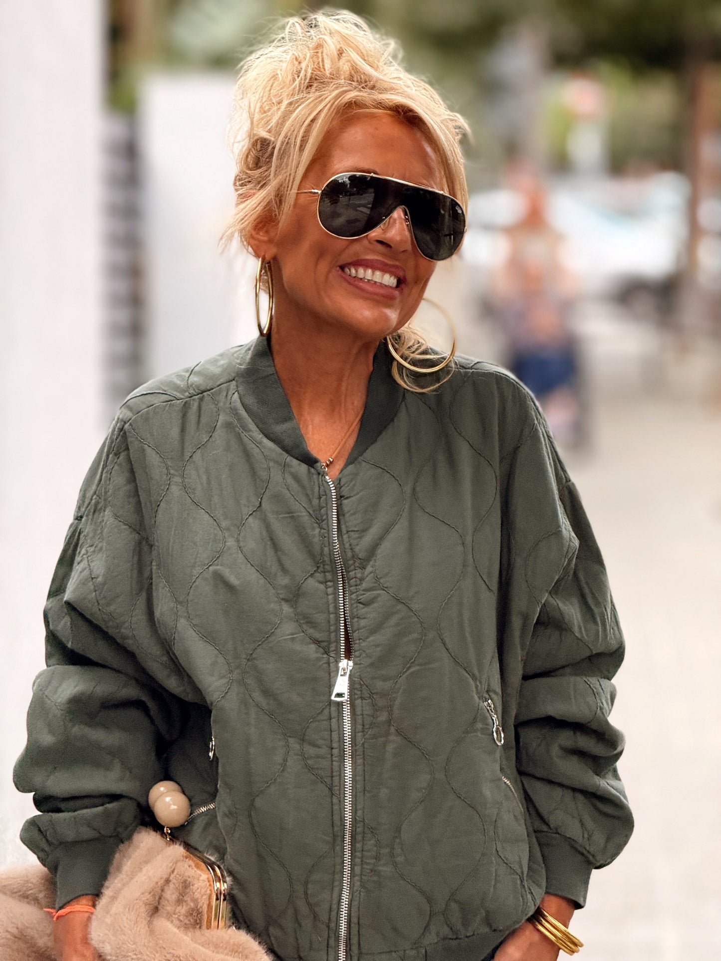 BOMBER FILIPA MULTICOLOR