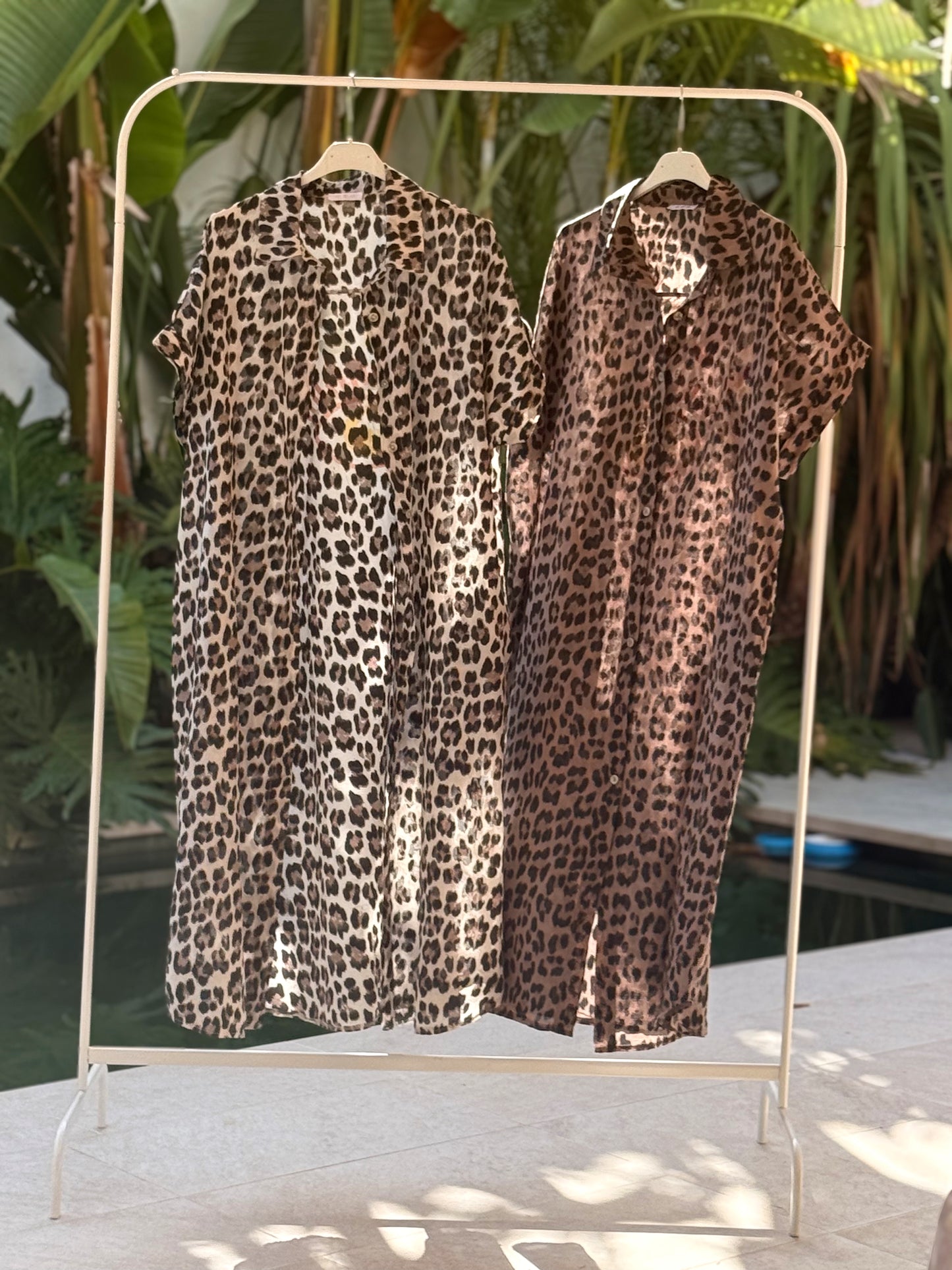 VESTIDO OVERSIZE ANIMAL PRINT