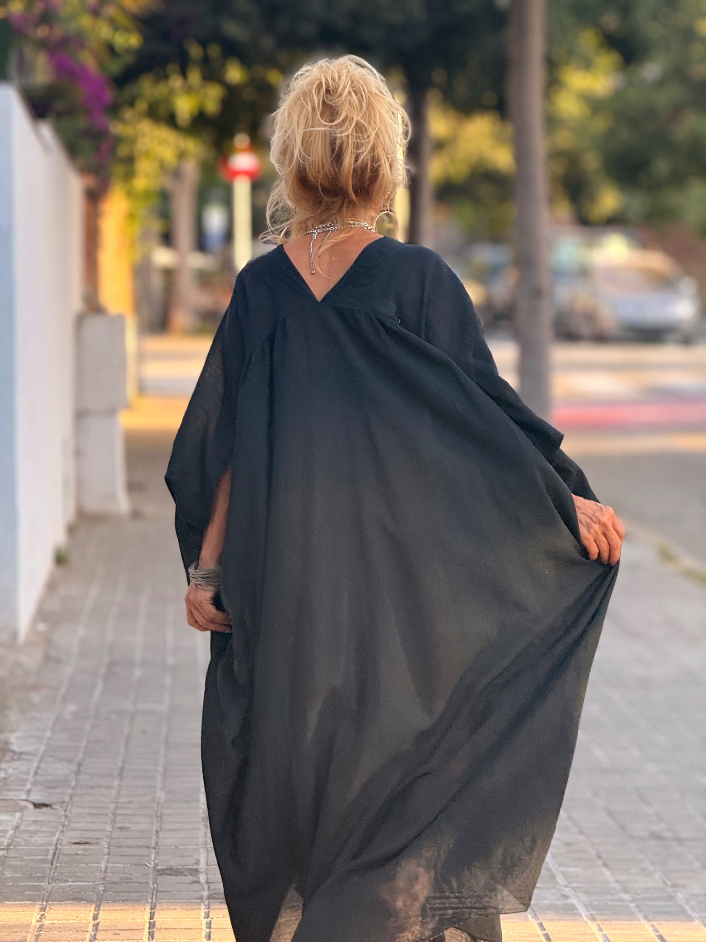 VESTIDO- TÚNICA SUPER OVERSIZE SANDRINE MULTICOLOR
