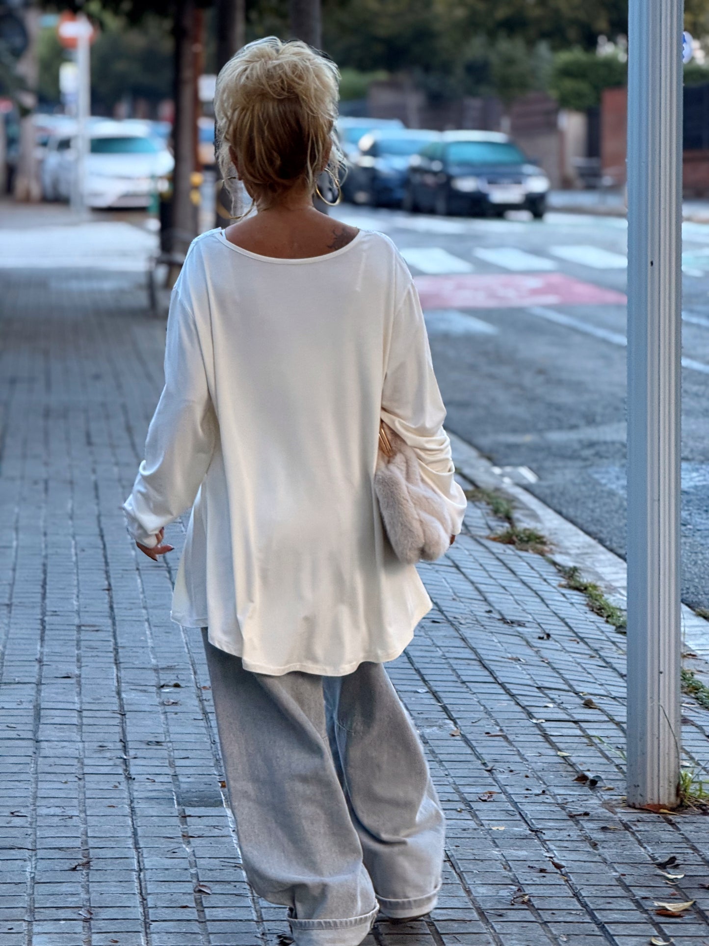 CAMISETA LENCERO SUPER OVERSIZE ESTHER MULTICOLOR