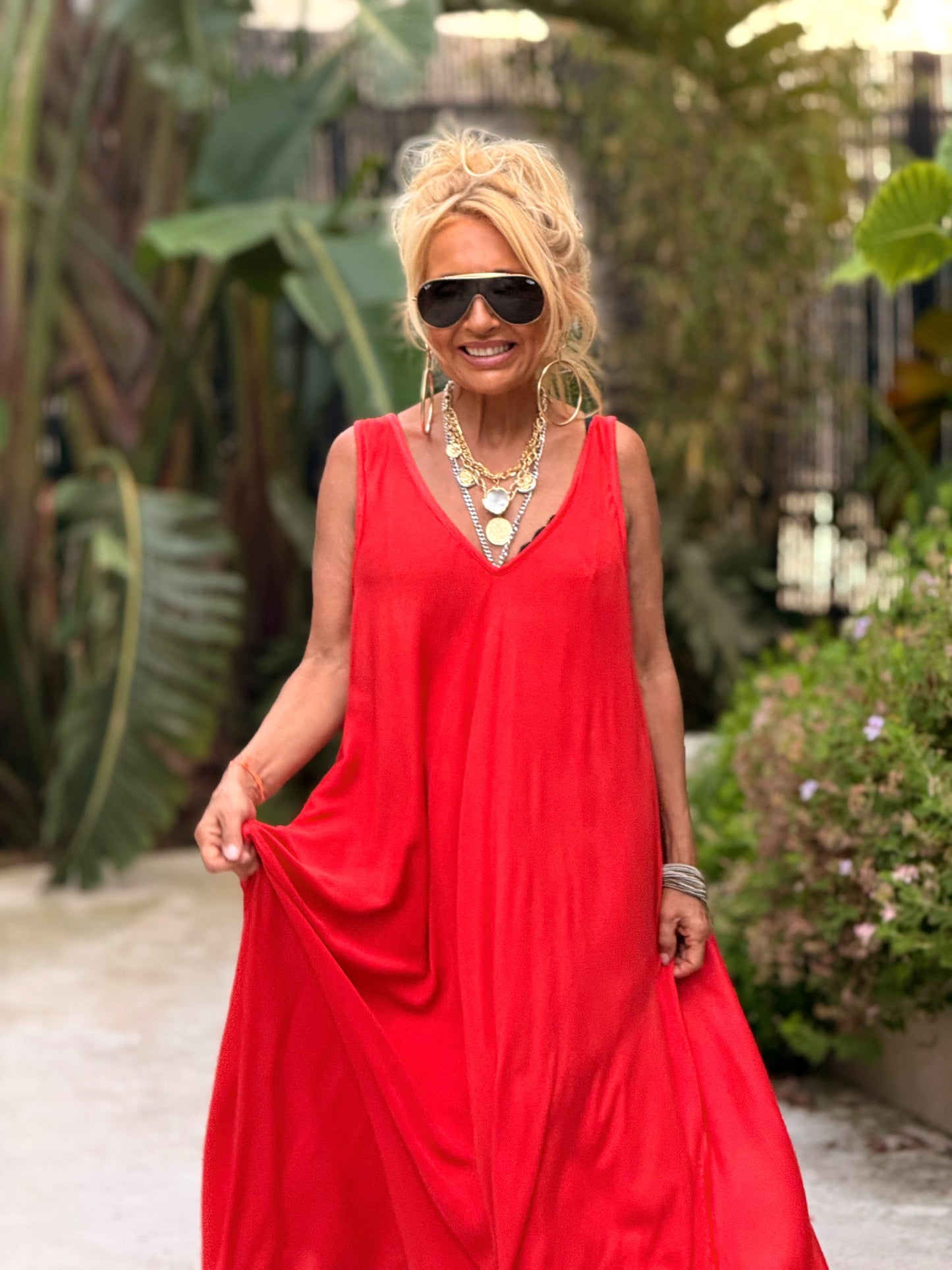 VESTIDO OVERSIZE AMANDINE MULTICOLOR