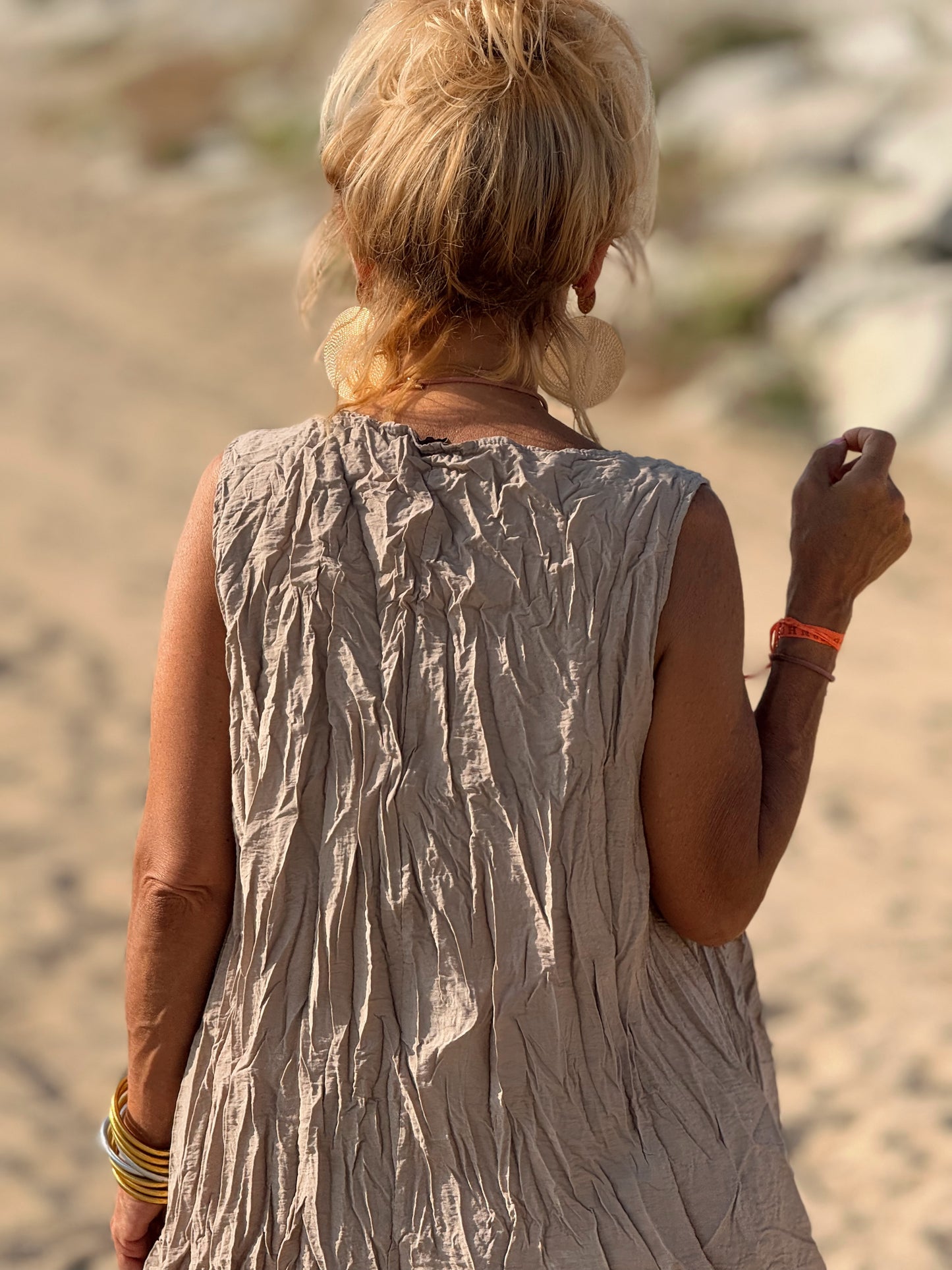 CONJUNTO ARRUGADO MULTICOLOR