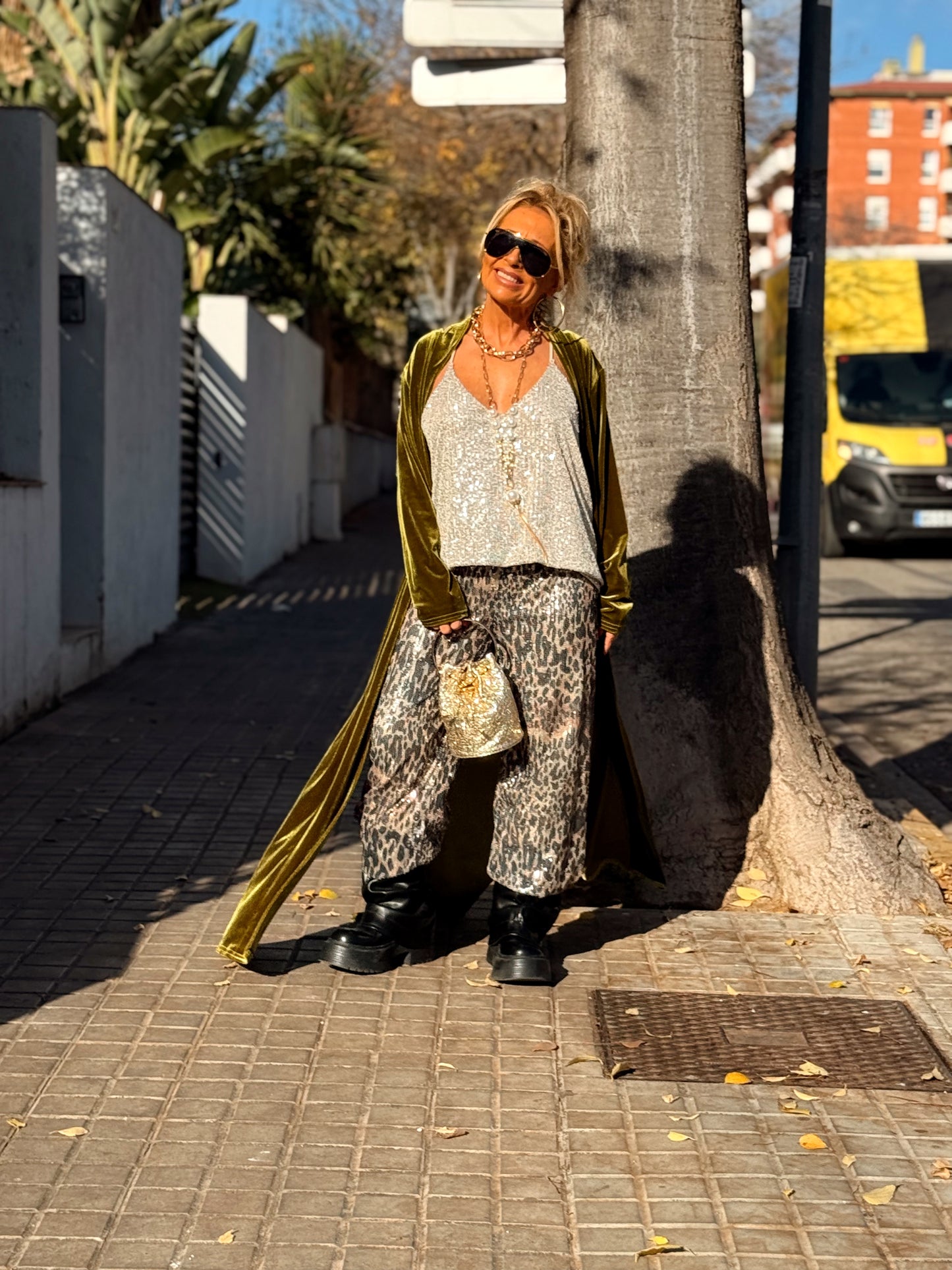 KIMONO LARGO OVERSIZE TERCIOPELO MULTICOLOR