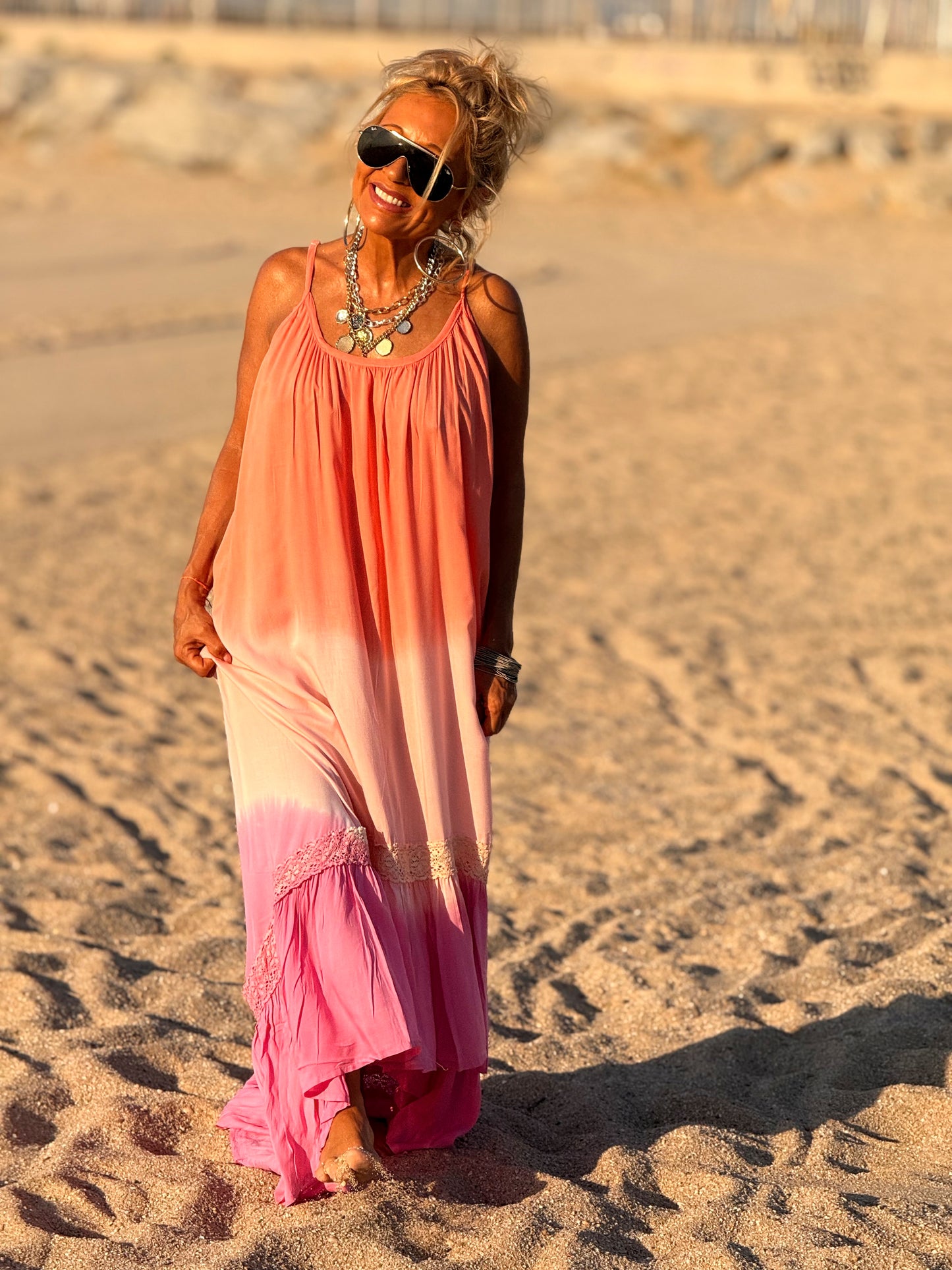 VESTIDO TIRANTE TYE&DYE MULTICOLOR